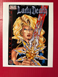 Lady Death: Alive #1A (Chaos! Comics 2001) Regular Cover by Ugly Monkey Comics