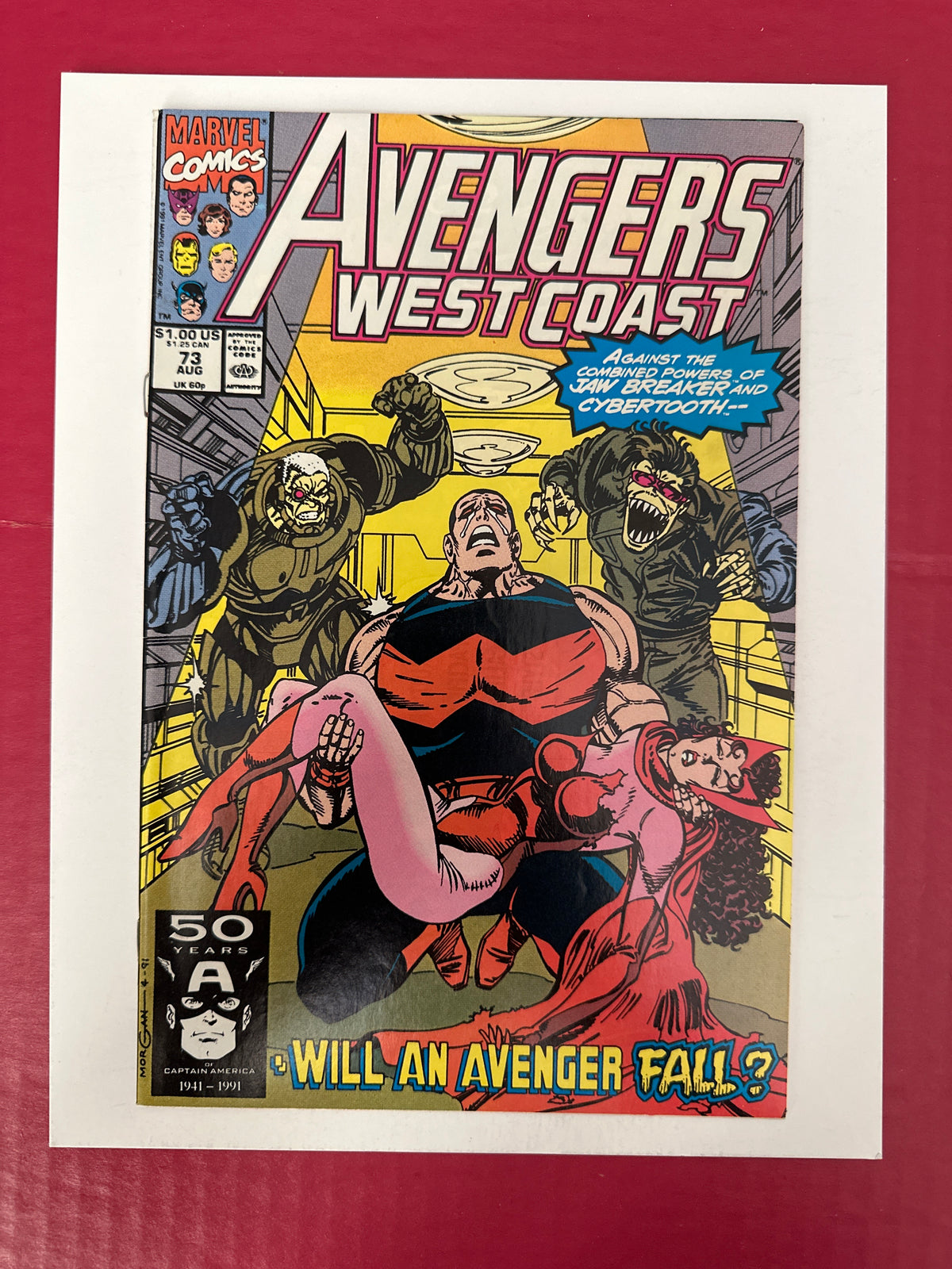 The West Coast Avengers, Vol. 2 #73A (Marvel Comics 1991) Direct Edition by Ugly Monkey Comics