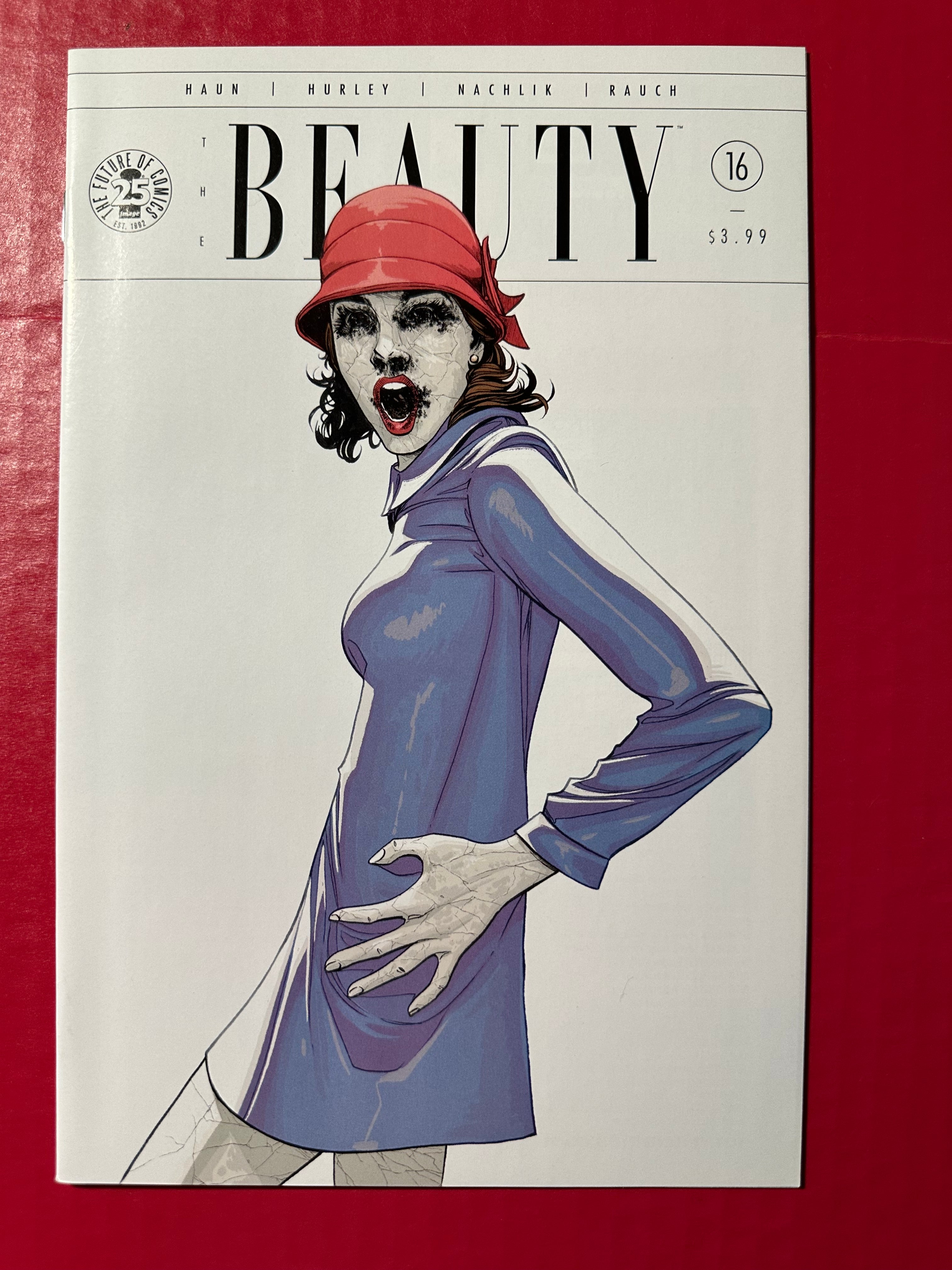 The Beauty #16A (2017) Regular Jeremy Haun & John Rauch Cover by Ugly Monkey Comics