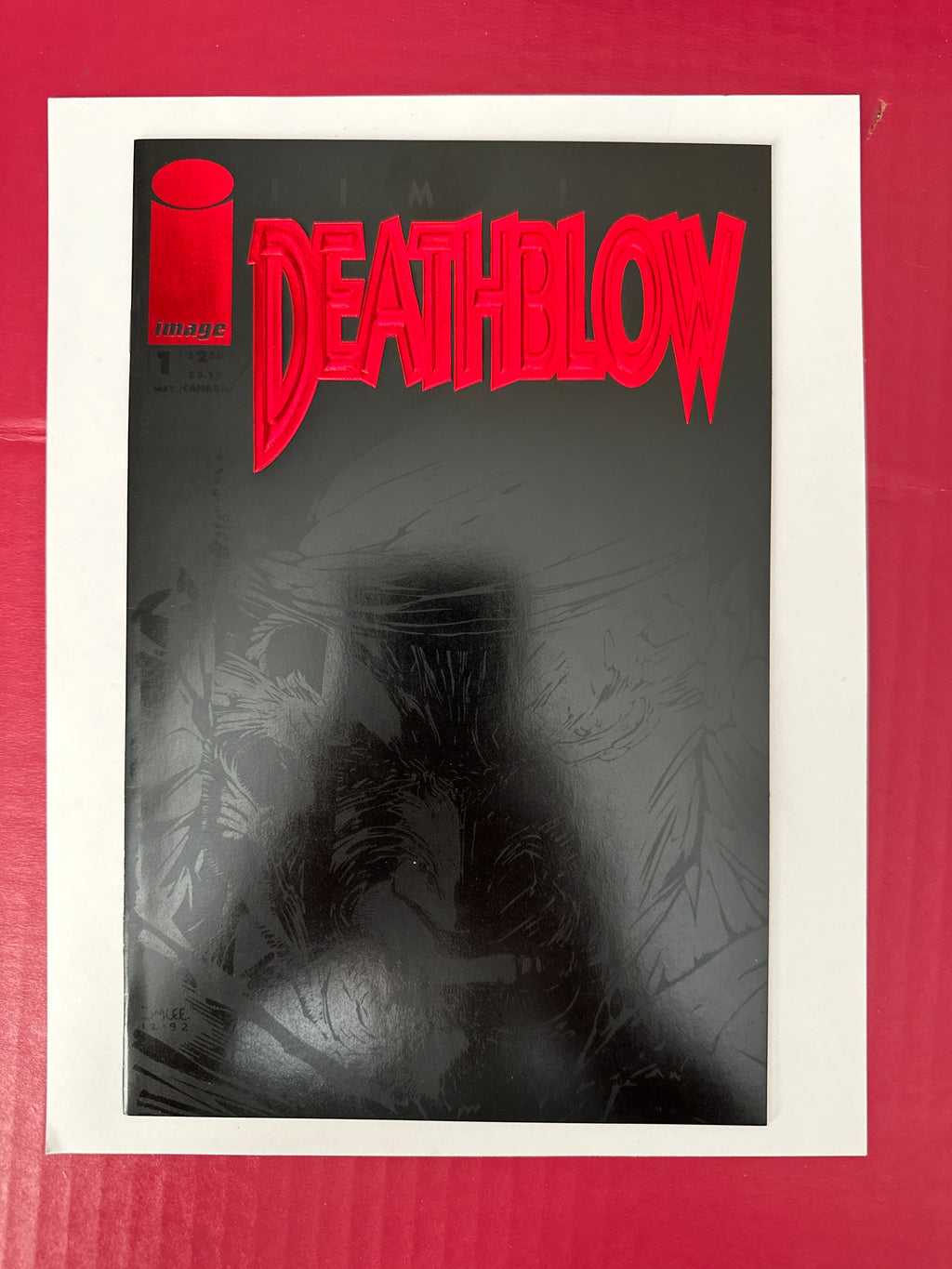 Deathblow, Vol. 1 #1A (Image Comics 1993) Embossed Red Foil Flipbook by Ugly Monkey Comics