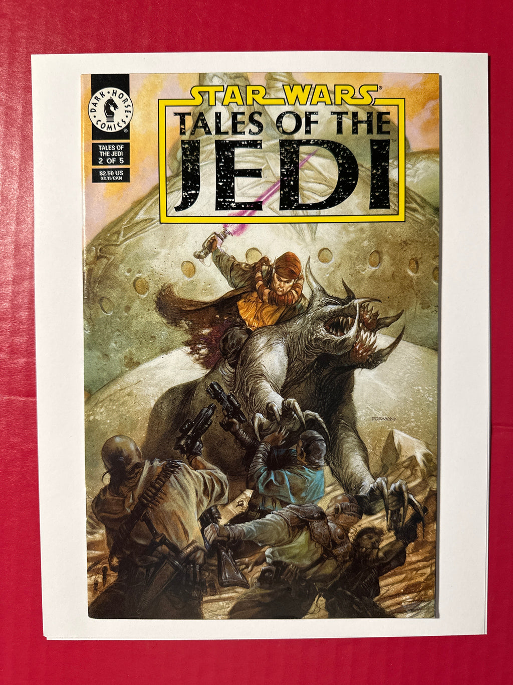 Star Wars Tales of the Jedi 2A Freedon Nadd Cameo First Naga Sadow Mention 1993 by Ugly Monkey Comics