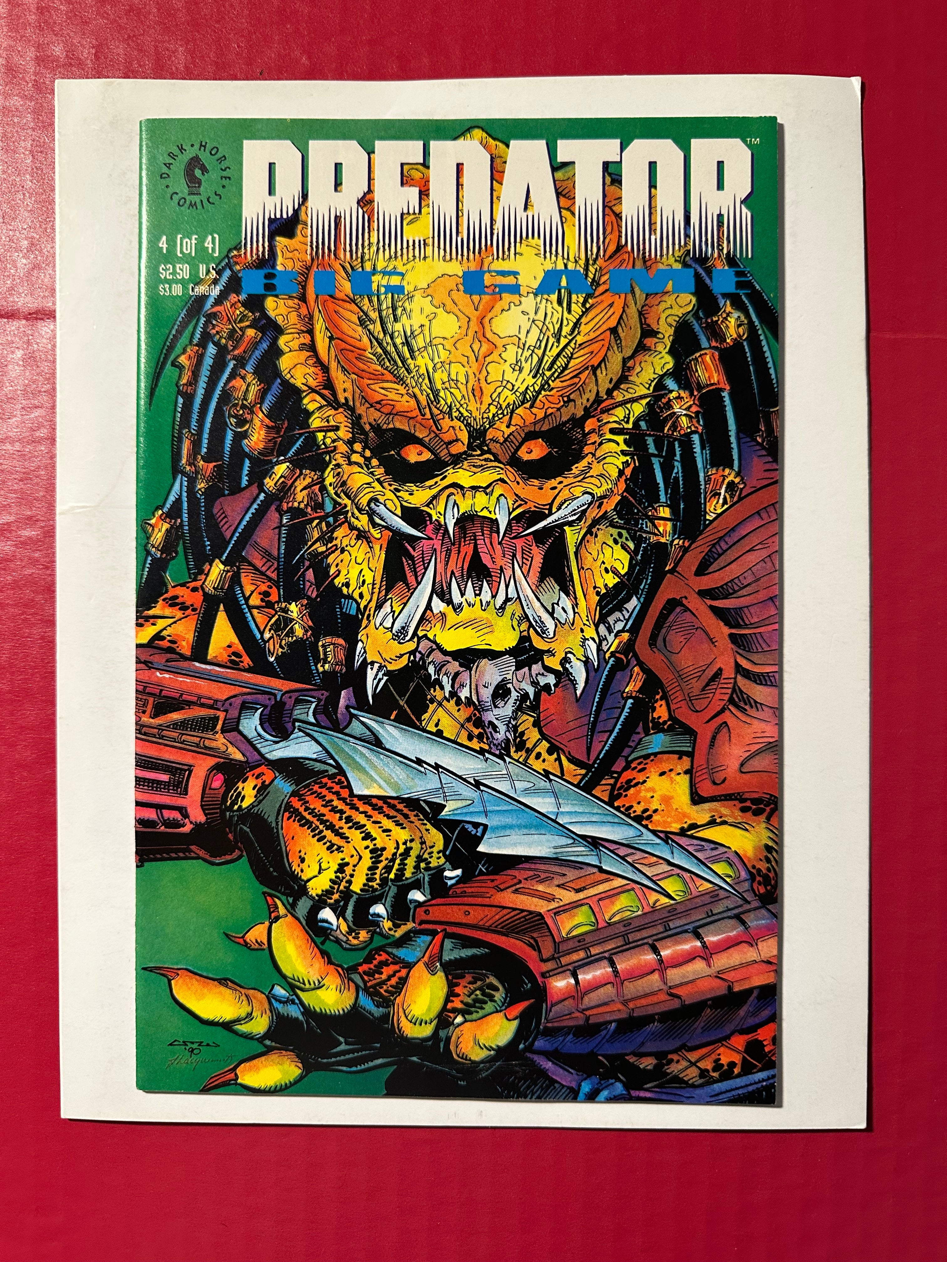 Predator: Big Game #4 (1991) by Ugly Monkey Comics