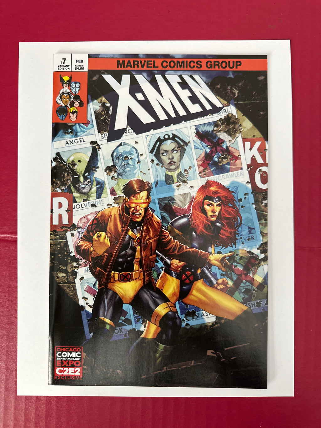 X-Men, Vol. 4 #7C (Marvel Comics 2020) Jay Anacleto C2E2 Exclusive Variant by Ugly Monkey Comics