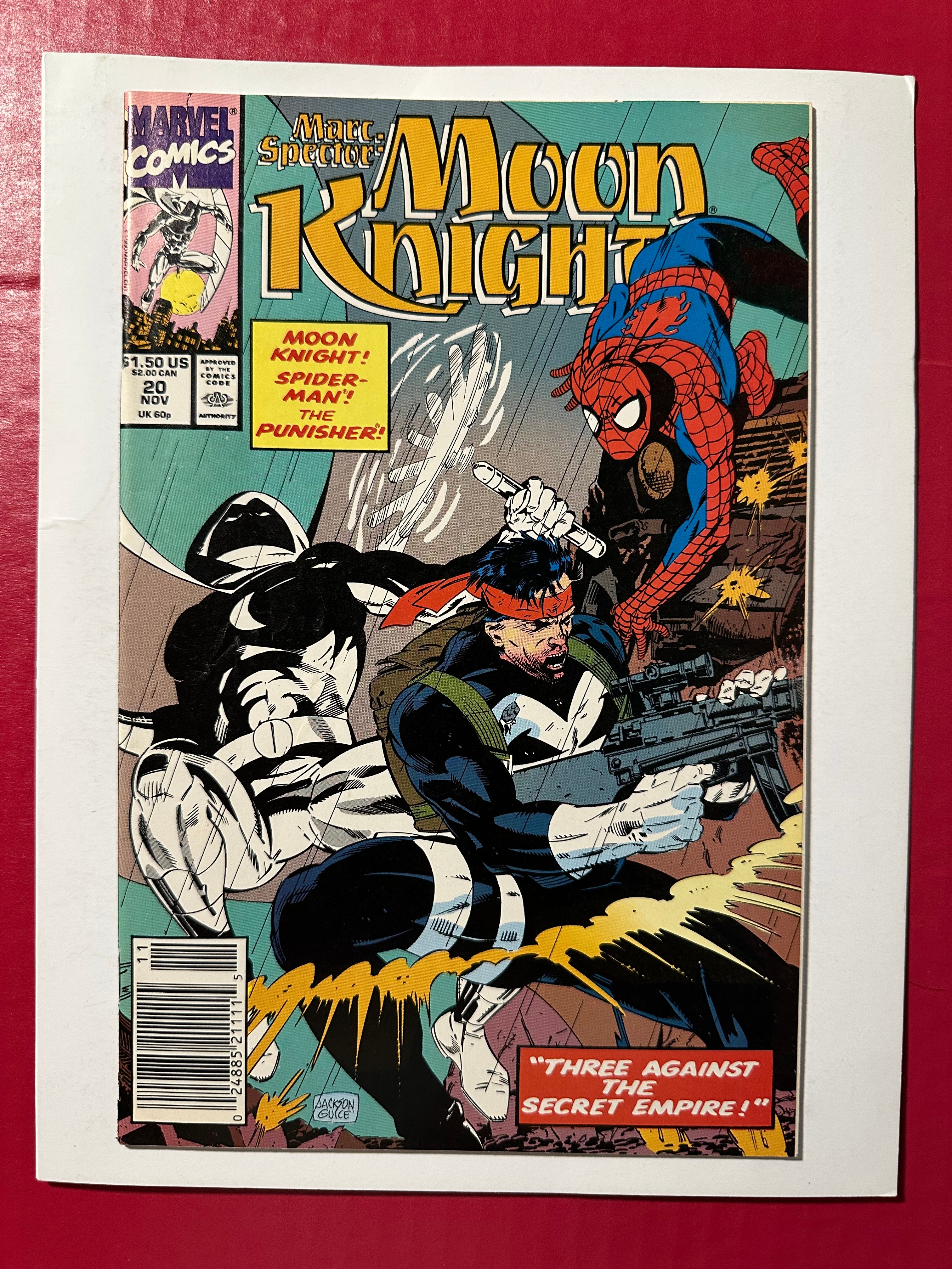 Marc Spector: Moon Knight #20 (1990) Newsstand