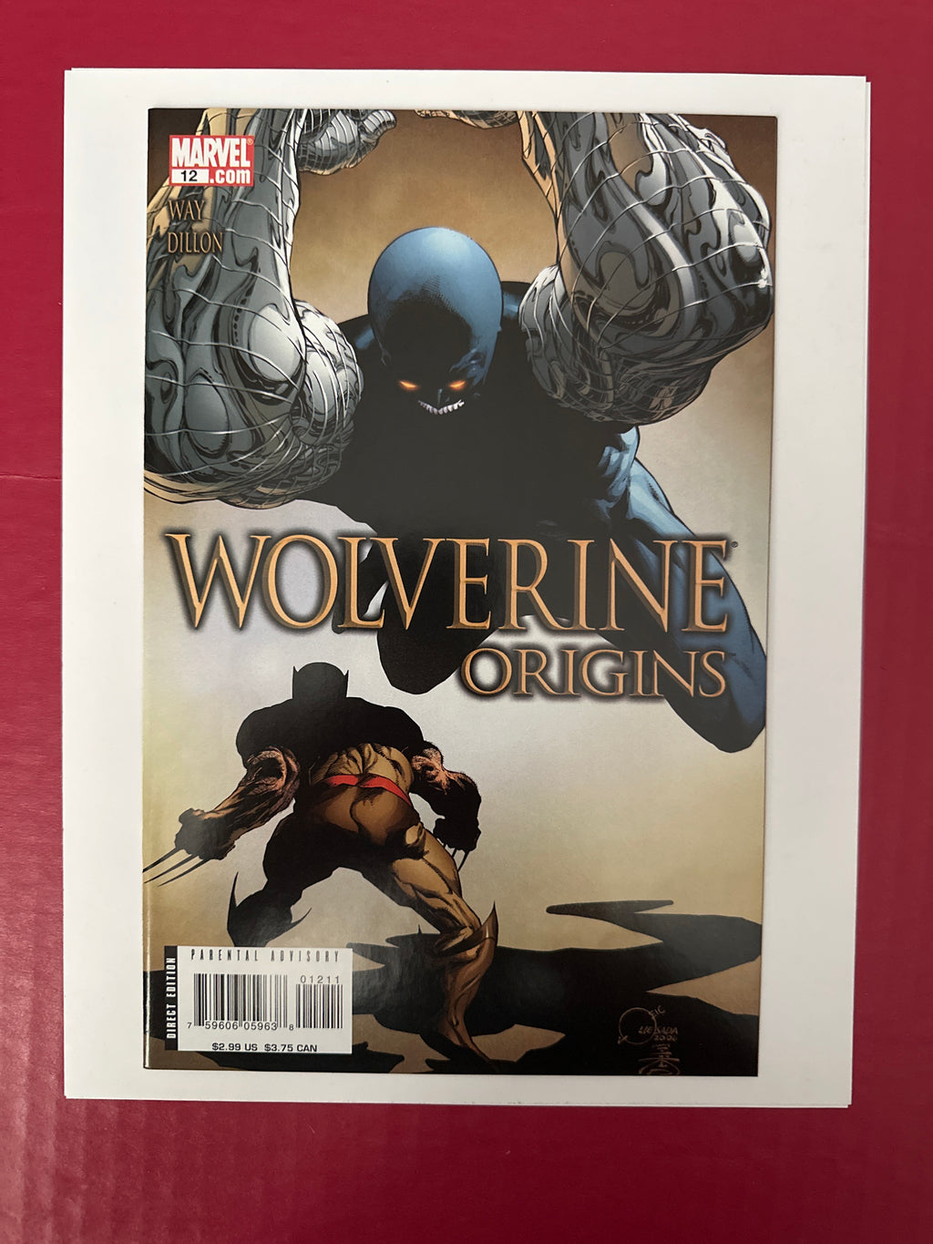 Wolverine: Origins #12A (2007) Daken's identity revealed by Ugly Monkey Comics