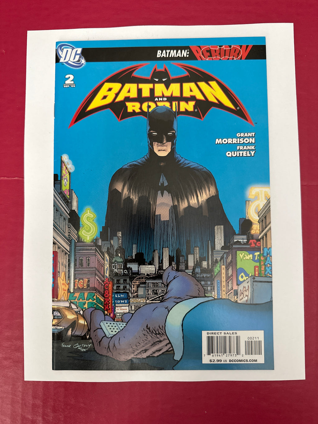 Batman and Robin, Vol. 1 #2A (DC Comics 2009) by Ugly Monkey Comics