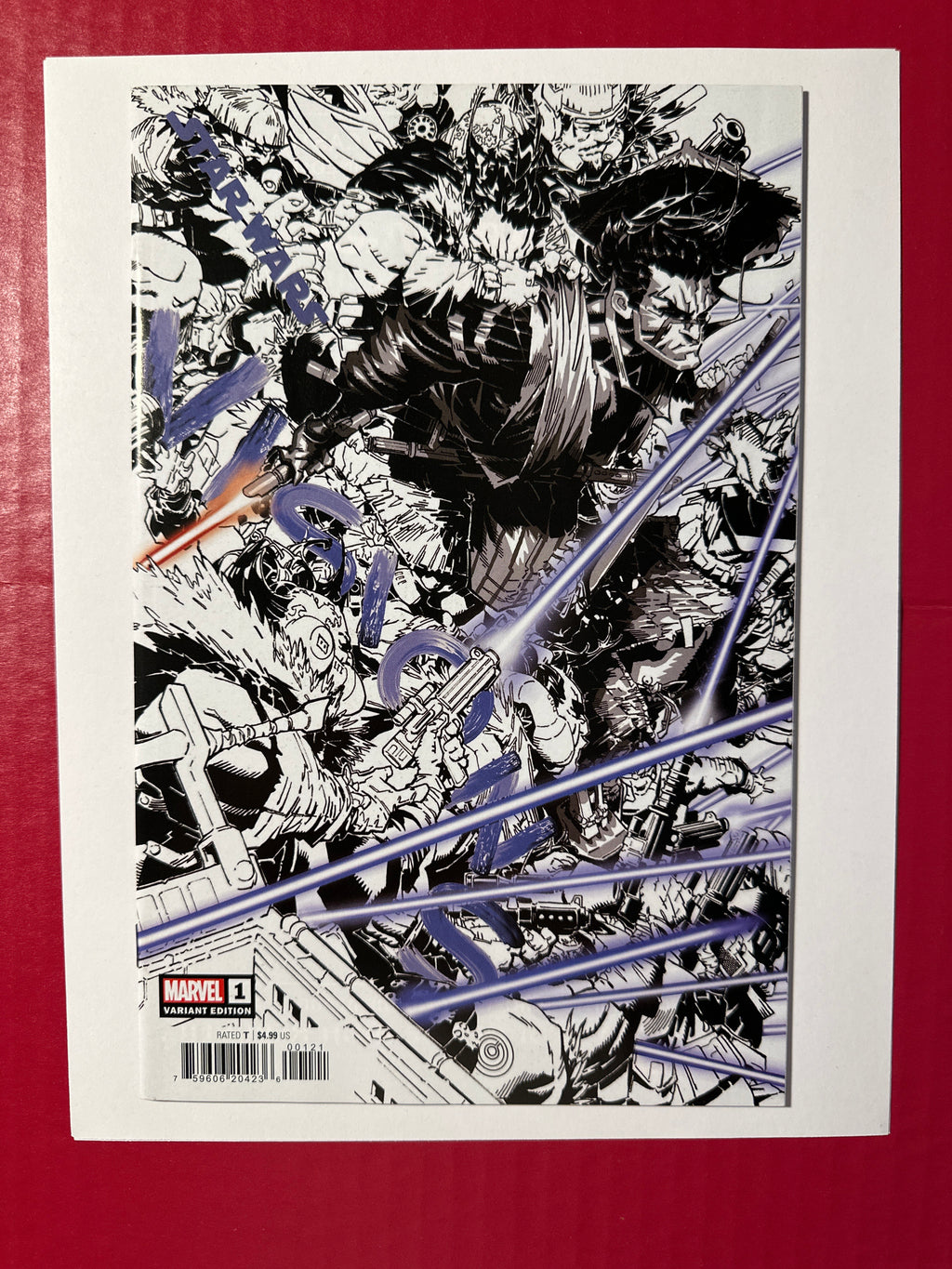 Star Wars Visions 1B Marvel Comics 2022 Takashi Okazaki Afro Samurai by Ugly Monkey Comics