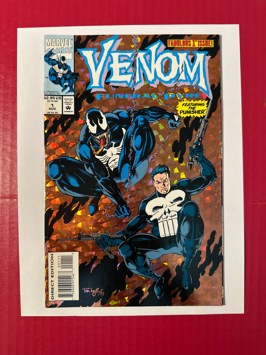 Venom: Funeral Pyre #1 (Marvel Comics 1993) by Ugly Monkey Comics