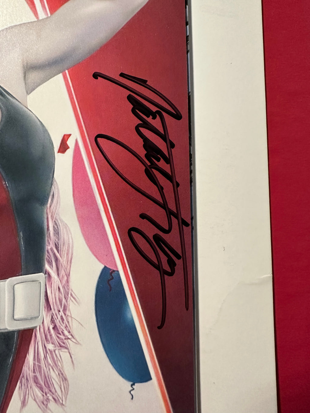 Harley Quinn, Vol. 4 #22 (2022) Natali Sanders Harley Quinn 30th Anniversary Variant Signed by Ugly Monkey Comics