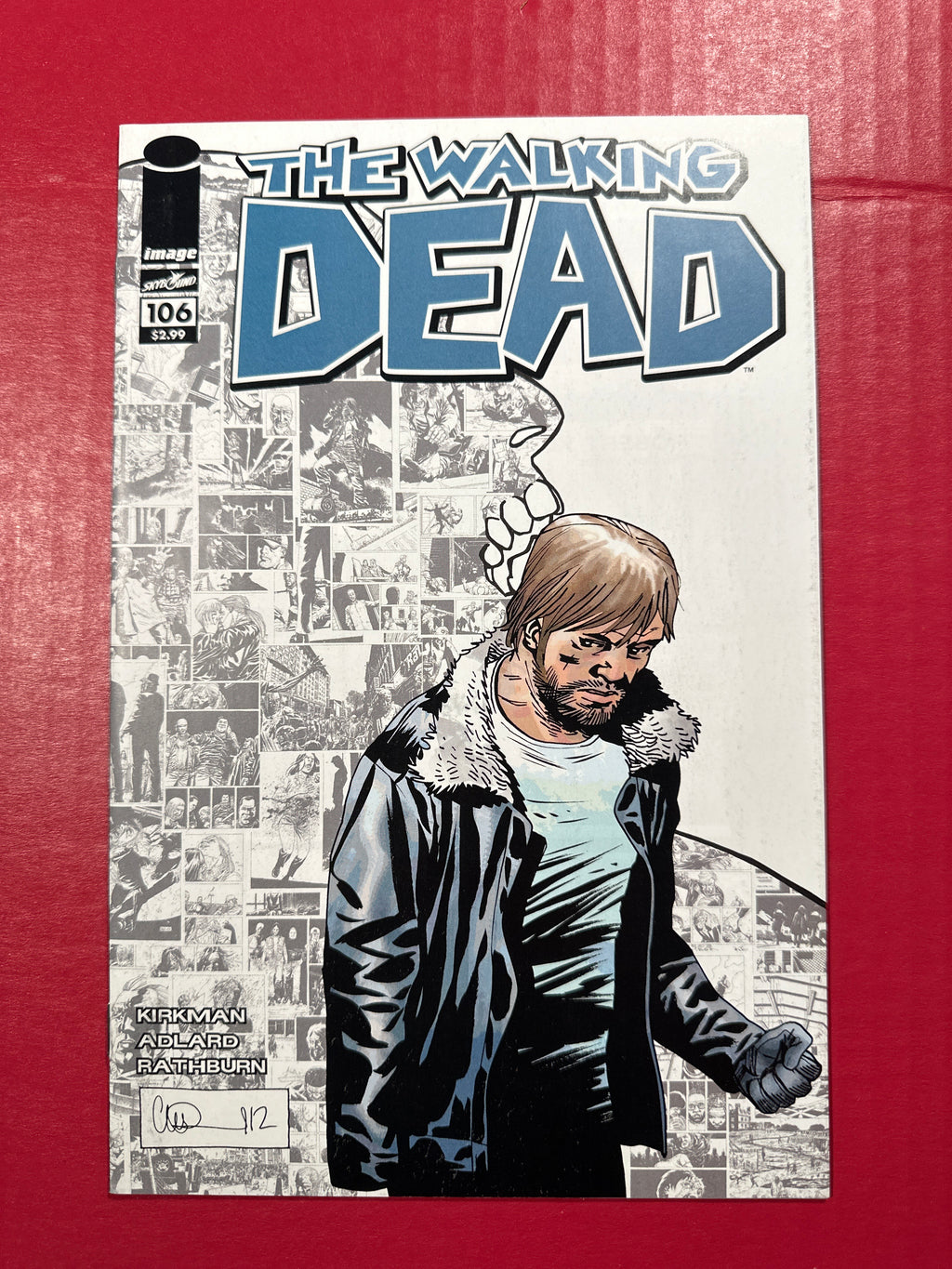The Walking Dead #106 (Image Comics 2013) Charlie Adlard Variant Cover by Ugly Monkey Comics