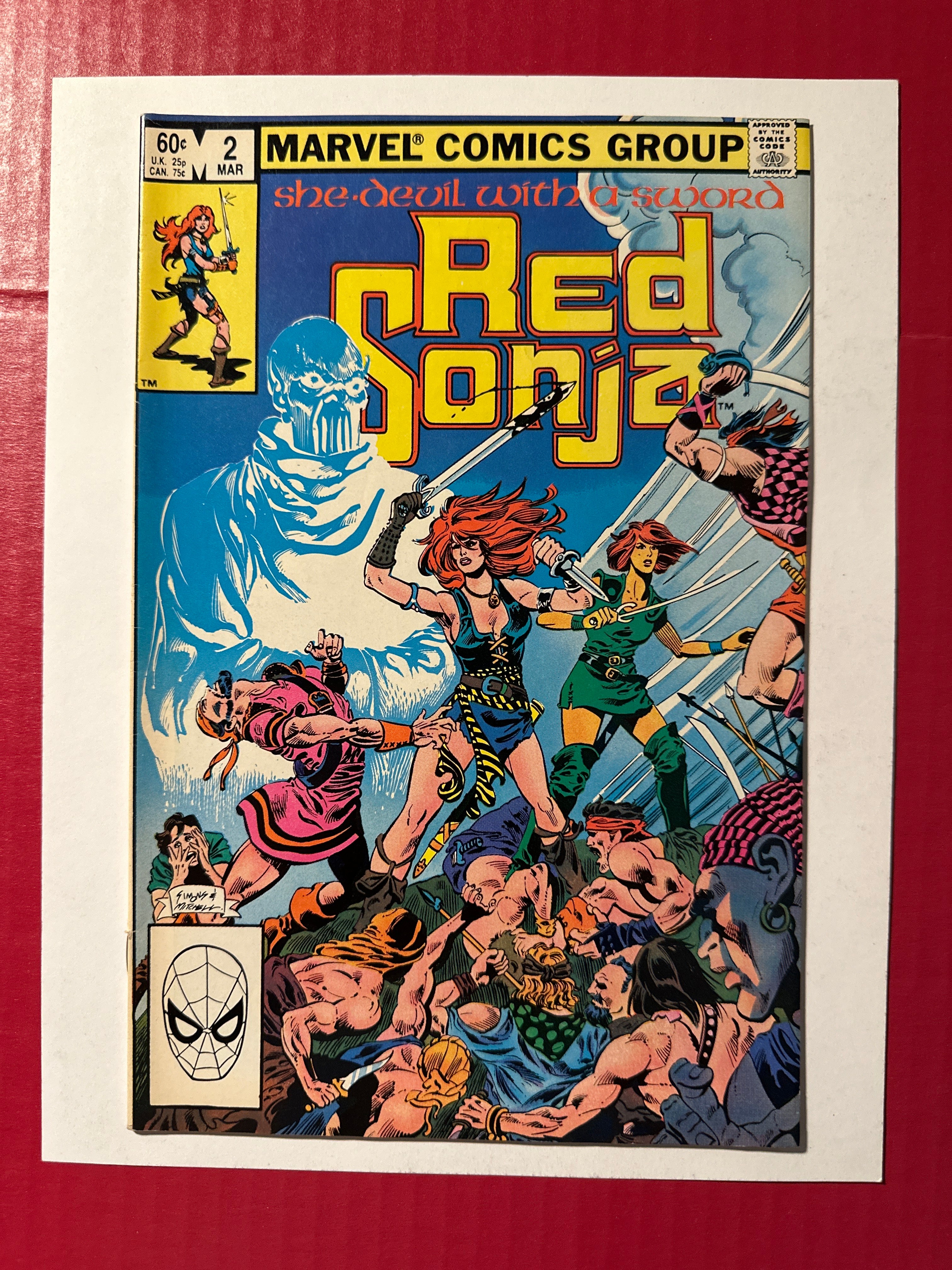 Red Sonja, Vol. 2 #2A (Marvel Comics 1983) Direct Edition by Ugly Monkey Comics