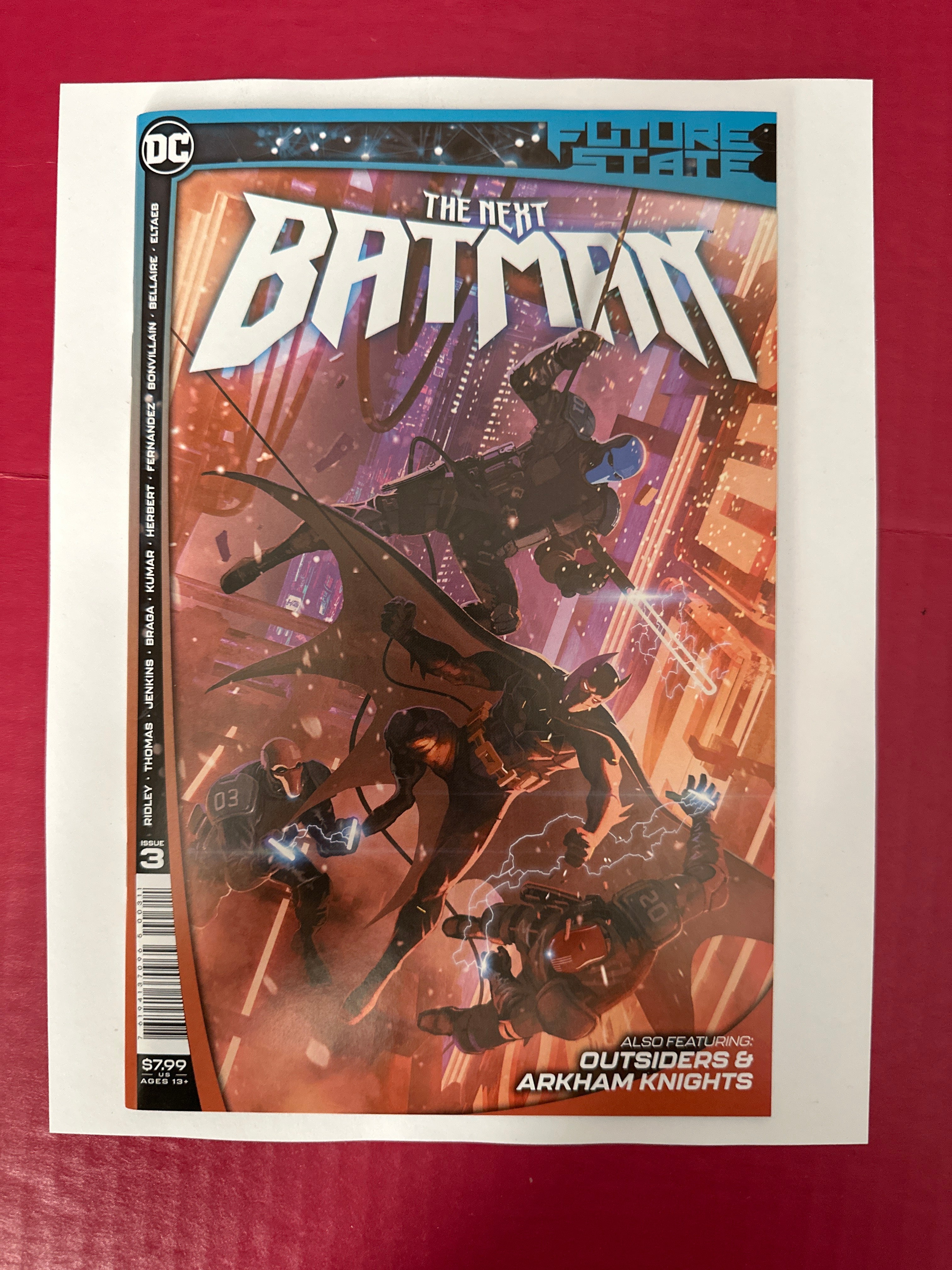 Future State: The Next Batman #3A (DC Comics 2021) by Ugly Monkey Comics