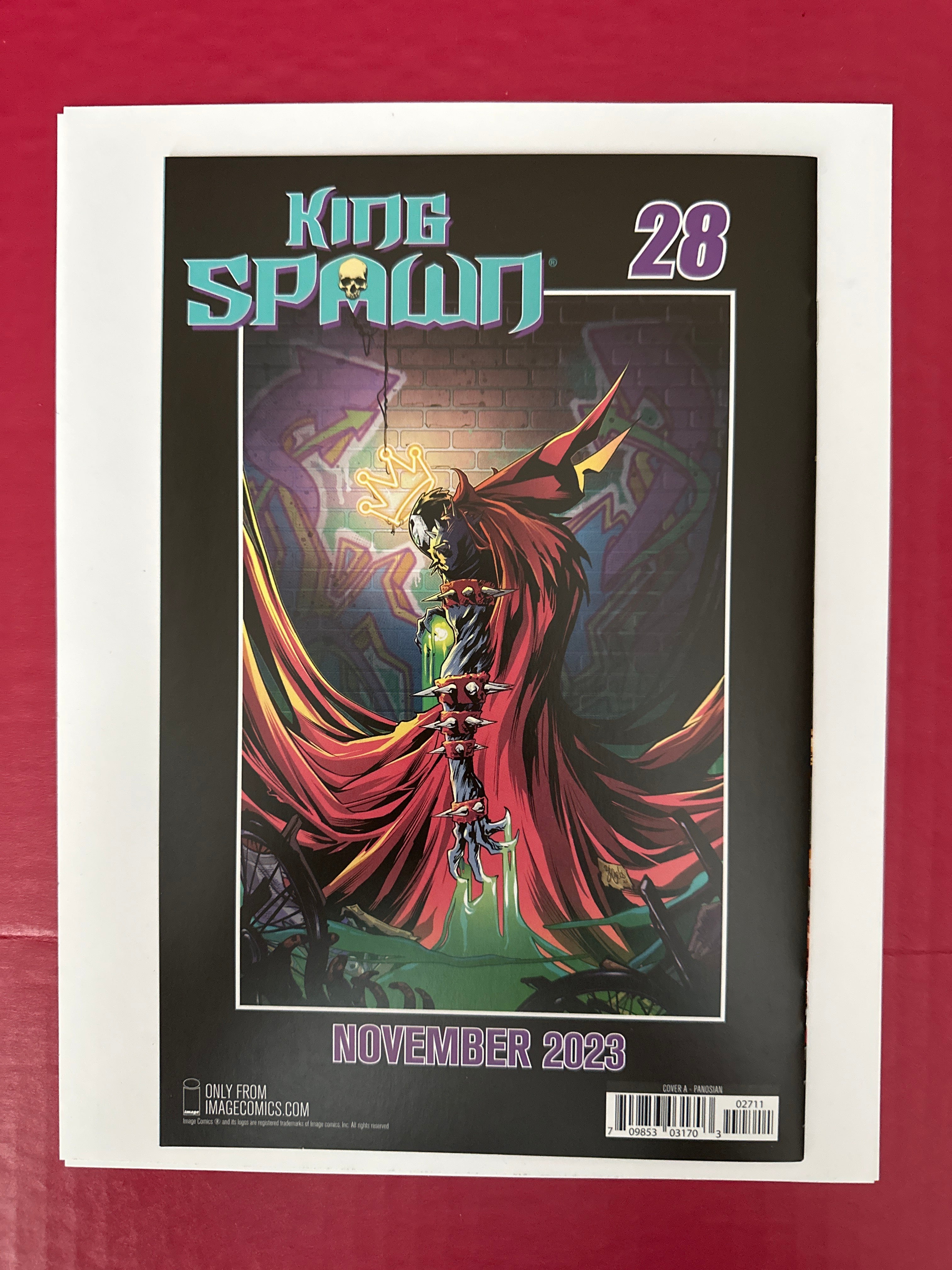 King Spawn #27A (2023) by Ugly Monkey Comics