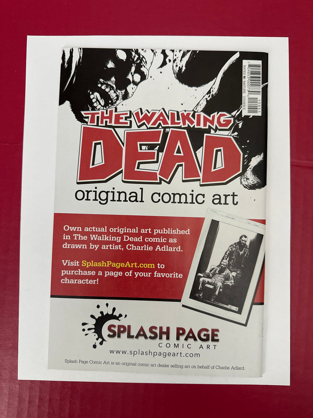 The Walking Dead #150 (Image Comics 2016) Ryan Ottley Variant Cover by Ugly Monkey Comics