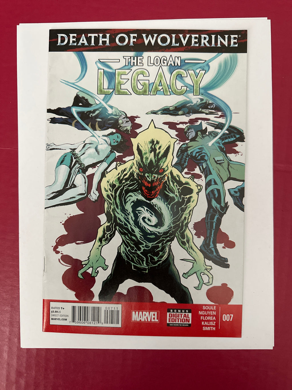 Death of Wolverine: The Logan Legacy #7A (2014 Marvel Comics) by Ugly Monkey Comics