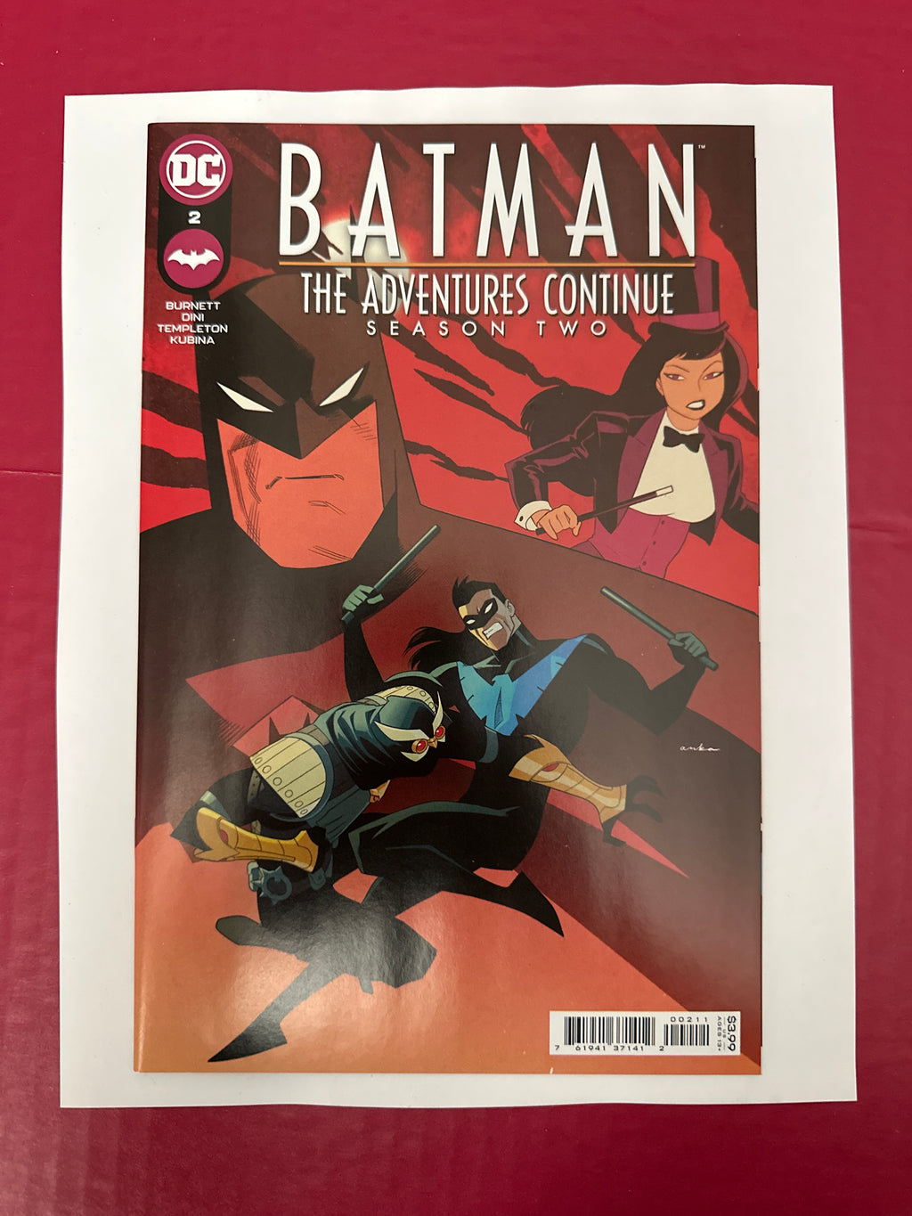Batman: The Adventures Continue - Season Two #2A (DC Comics 2021) by Ugly Monkey Comics