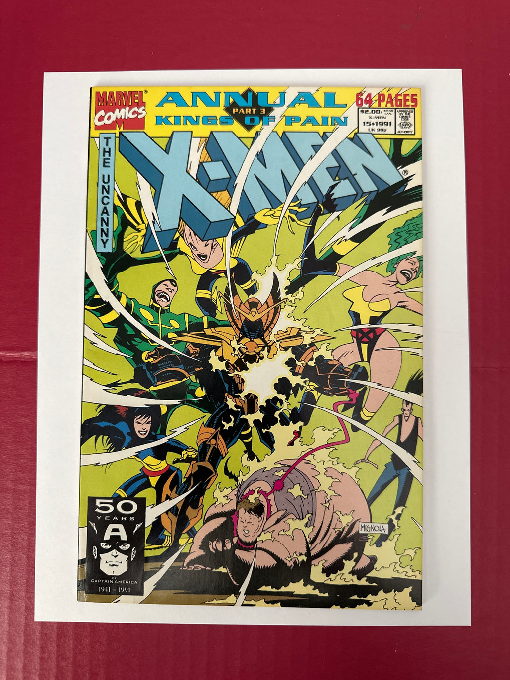 The Uncanny X-Men Annual #15 (Marvel Comics 1991) Newsstand Edition by Ugly Monkey Comics