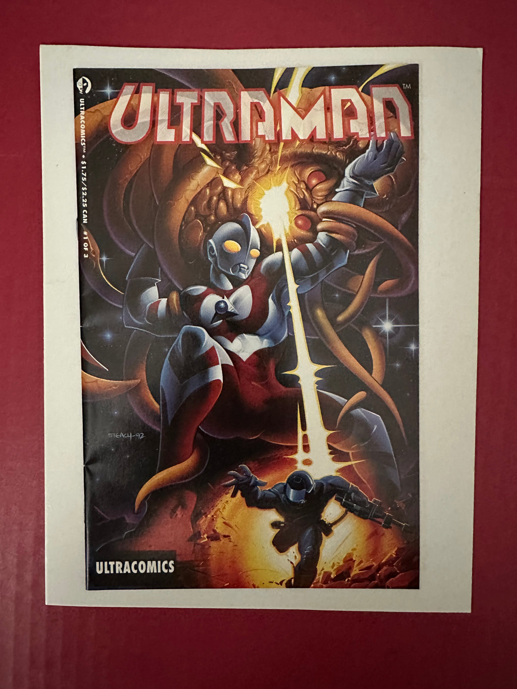 Ultraman #1 (1993) KEY 1st app. of Ultraman by Ugly Monkey Comics