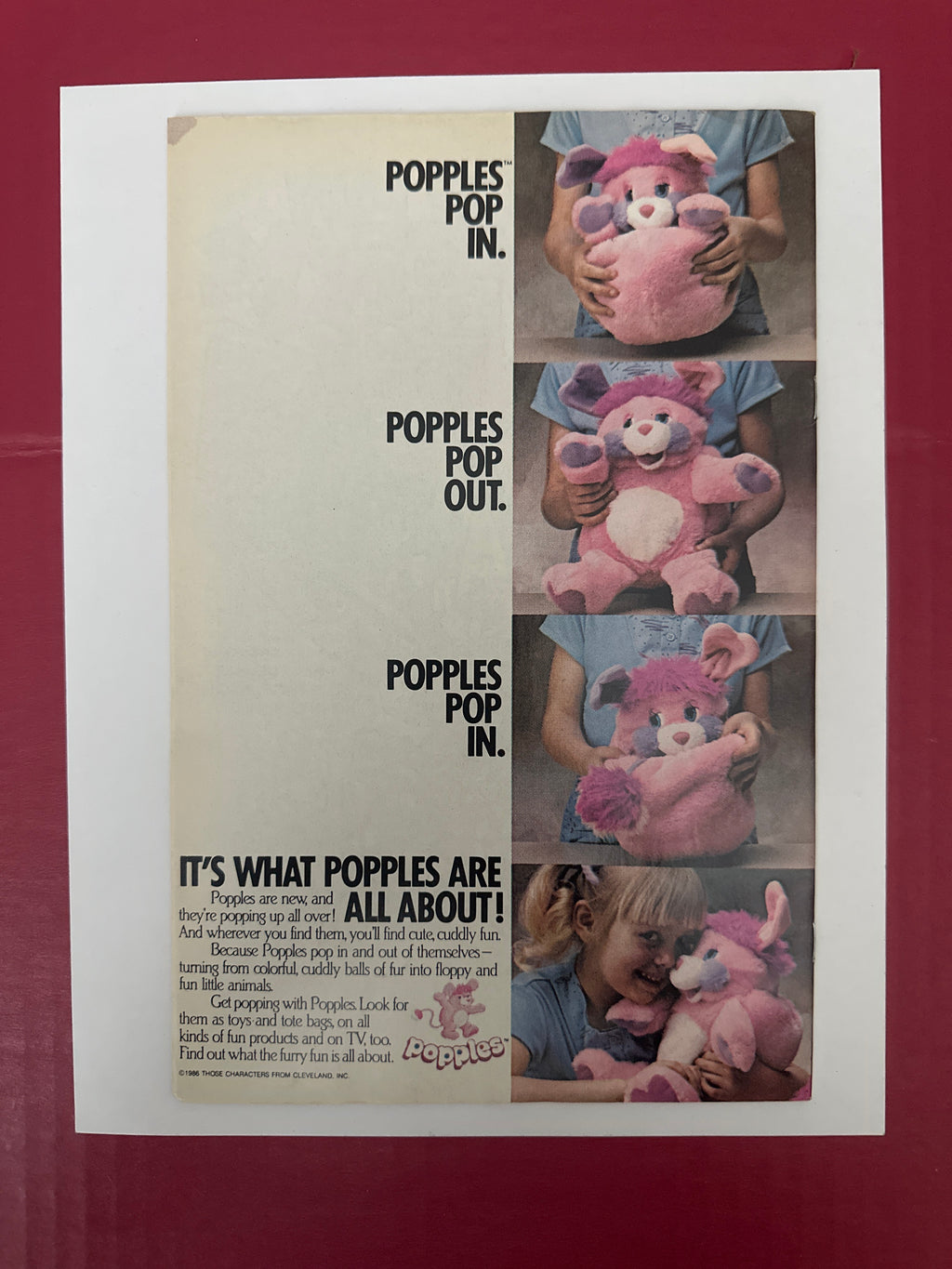 Popples #2A (Marvel Comics 1987) Direct Edition by Ugly Monkey Comics