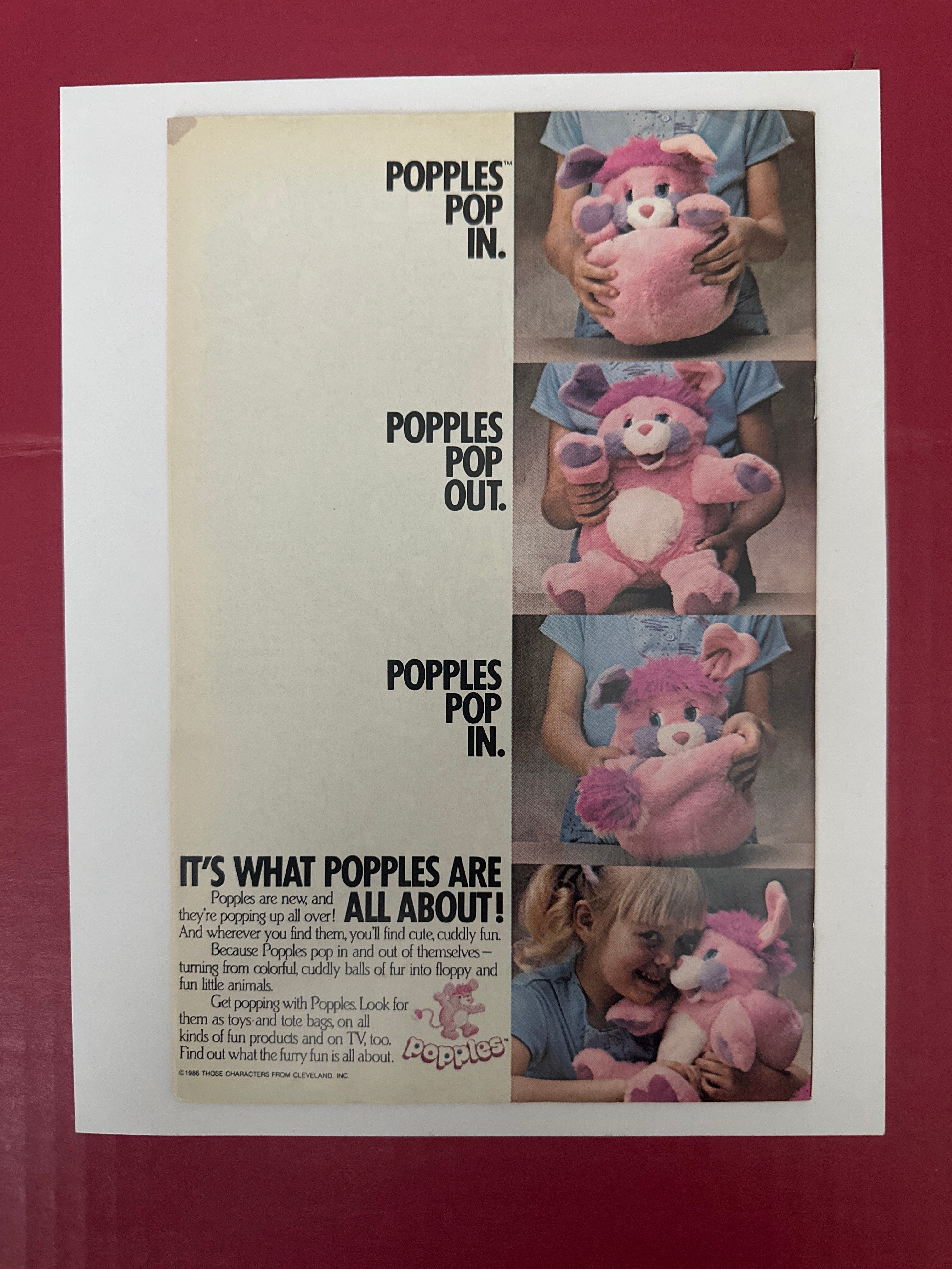 Popples #2A (Marvel Comics 1987) Direct Edition by Ugly Monkey Comics