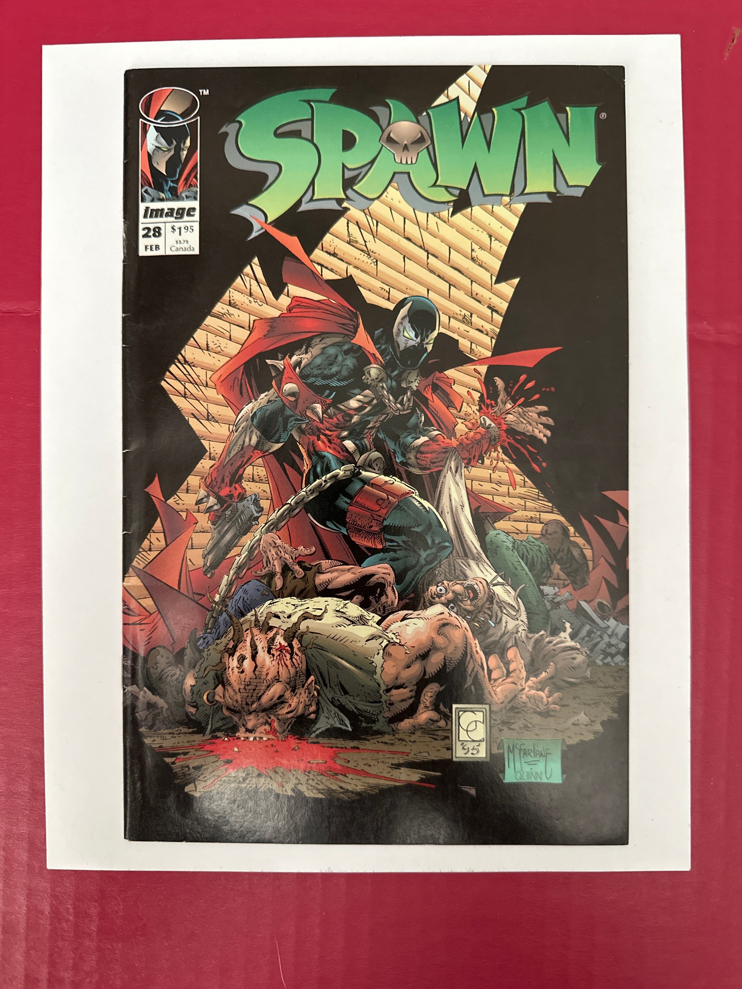 Spawn #28A (Image Comics 1995) Direct Edition by Ugly Monkey Comics