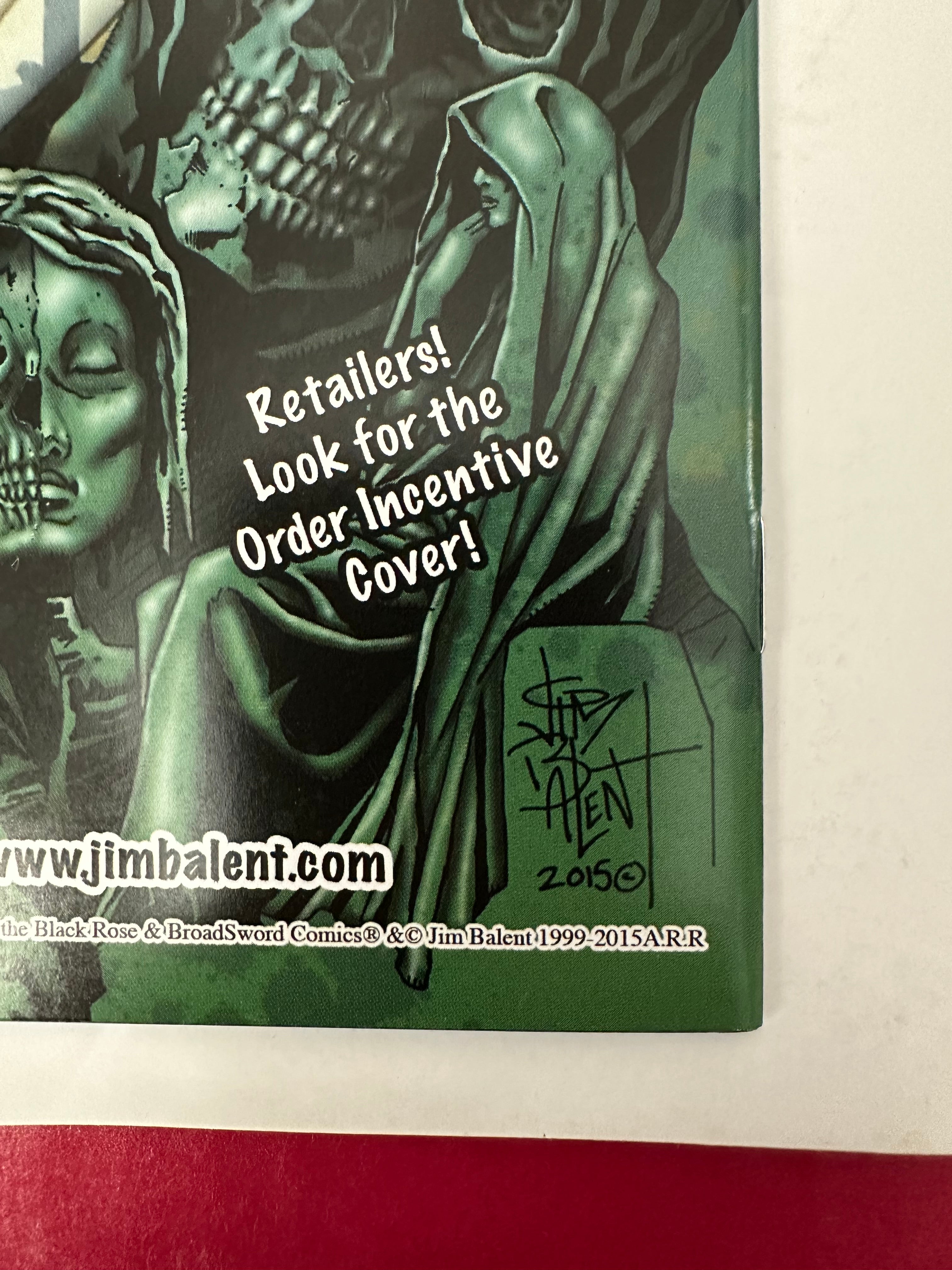 Tarot: Witch of the Black Rose #93B (2015) 10 Copy Incentive (2014) by Ugly Monkey Comics