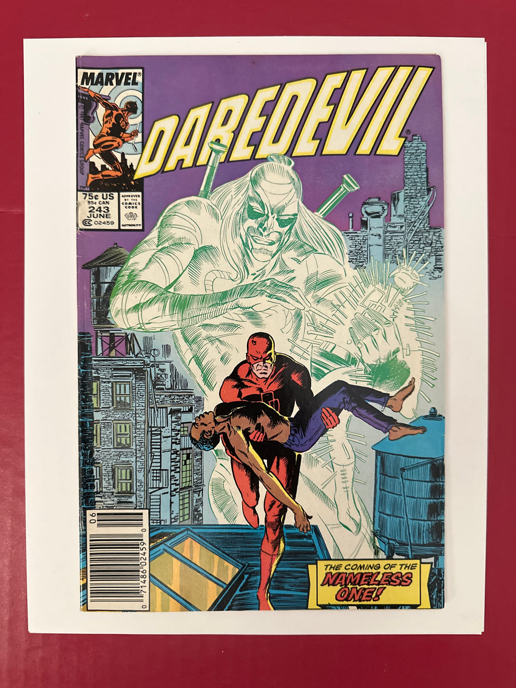 Daredevil, Vol. 1 #243B (1987) newsstand by Ugly Monkey Comics