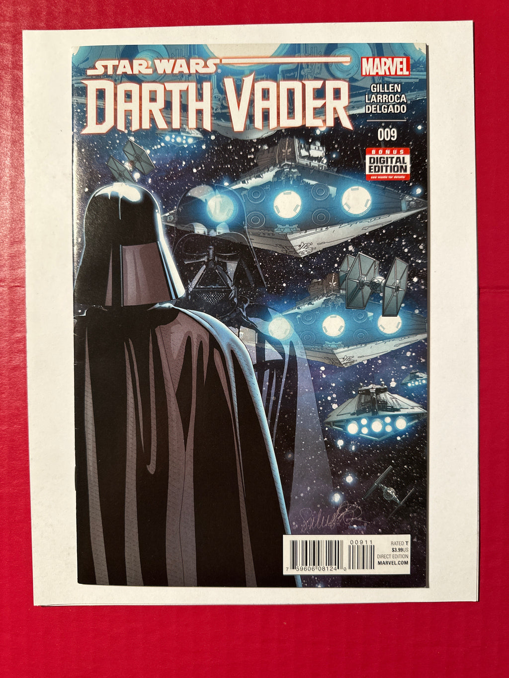 Star Wars Darth Vader Vol 1 Issue 9A Marvel 2015 Comic Book by Ugly Monkey Comics