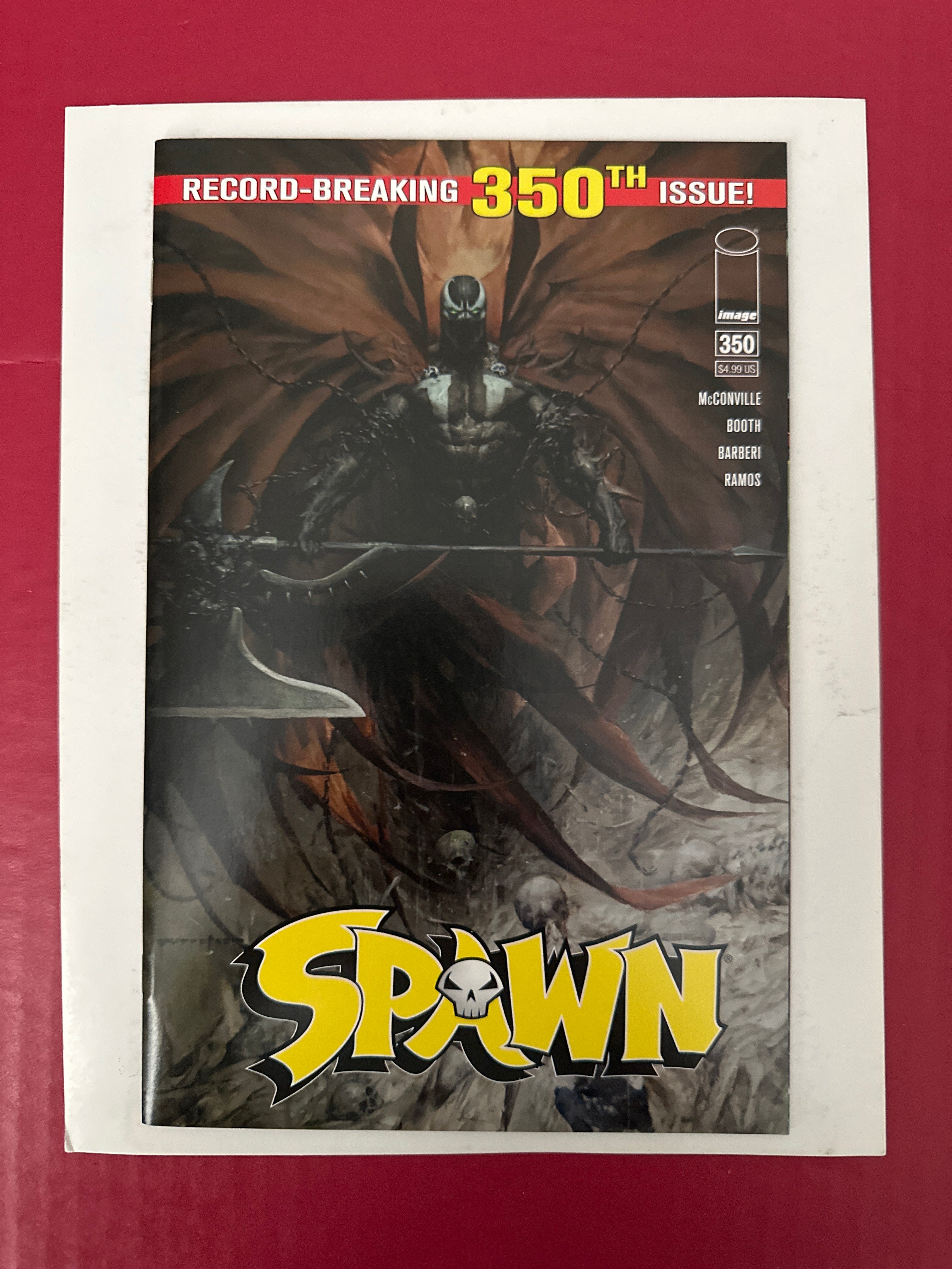 Spawn #350C (2024) Death of Sinn (Cogliostro), Nyx becomes the Queen of Hell by Ugly Monkey Comics