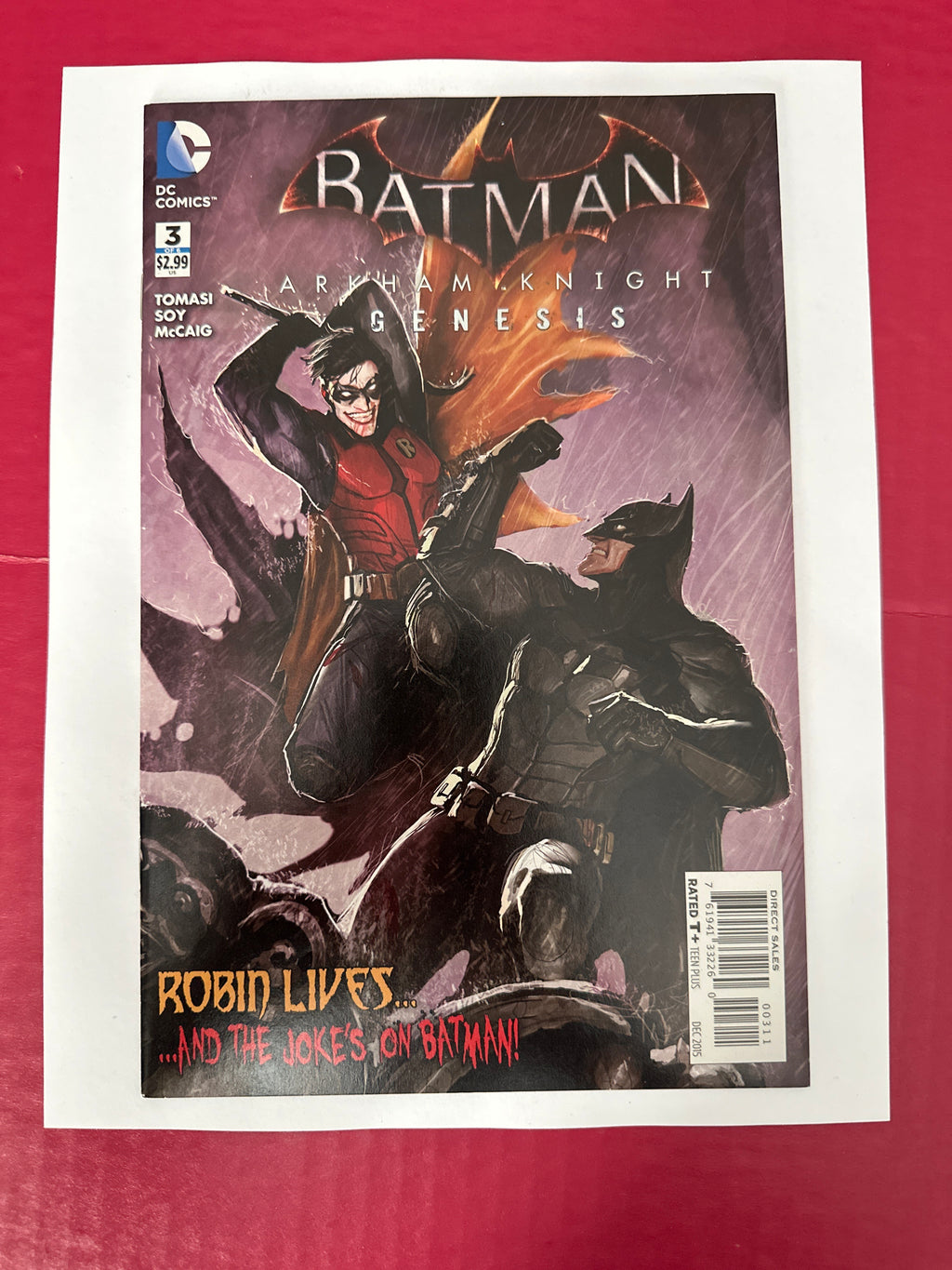 Batman Arkham Knight: Genesis #3 (DC Comics 2015) by Ugly Monkey Comics