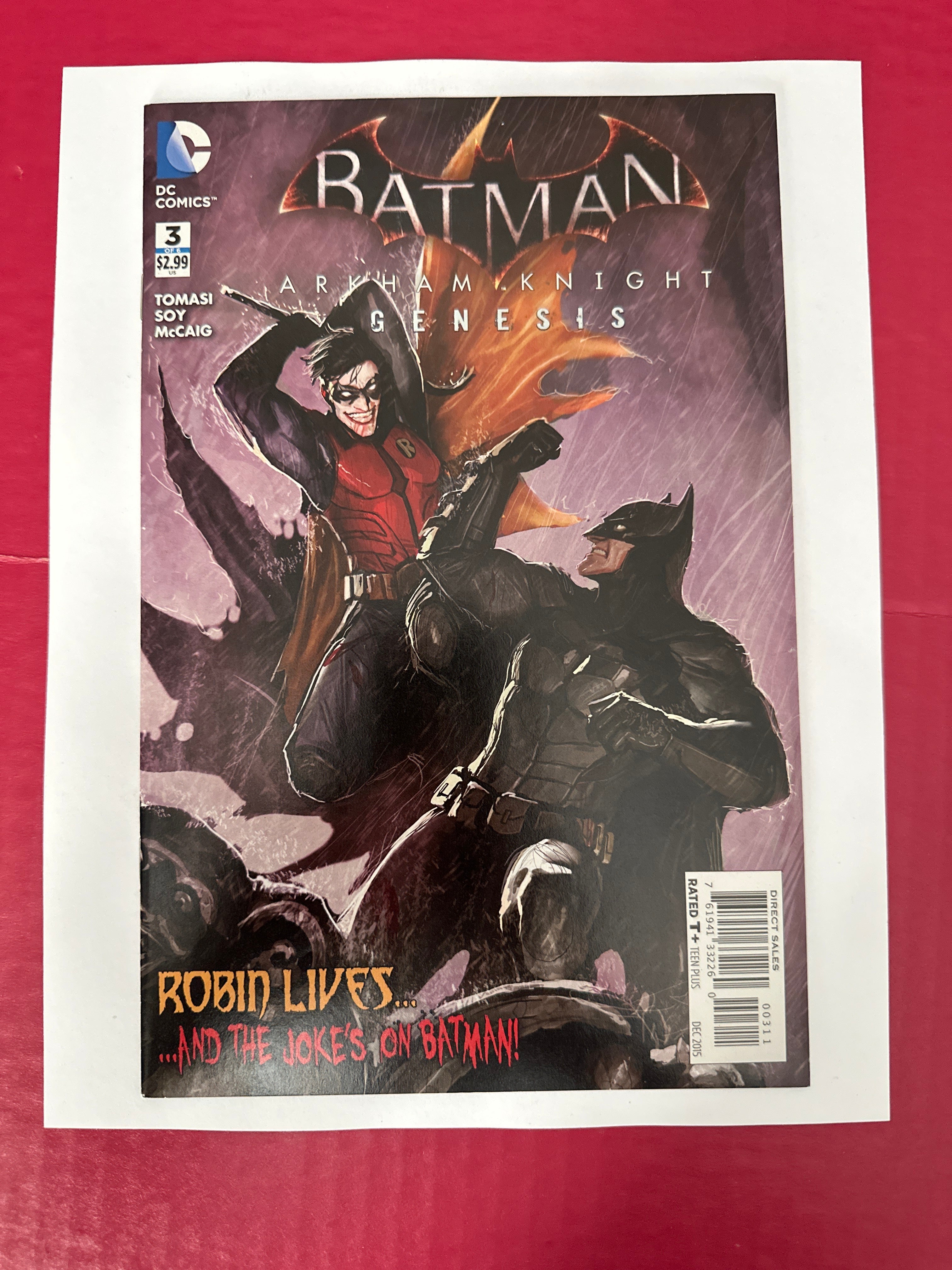 Batman Arkham Knight: Genesis #3 (DC Comics 2015) by Ugly Monkey Comics
