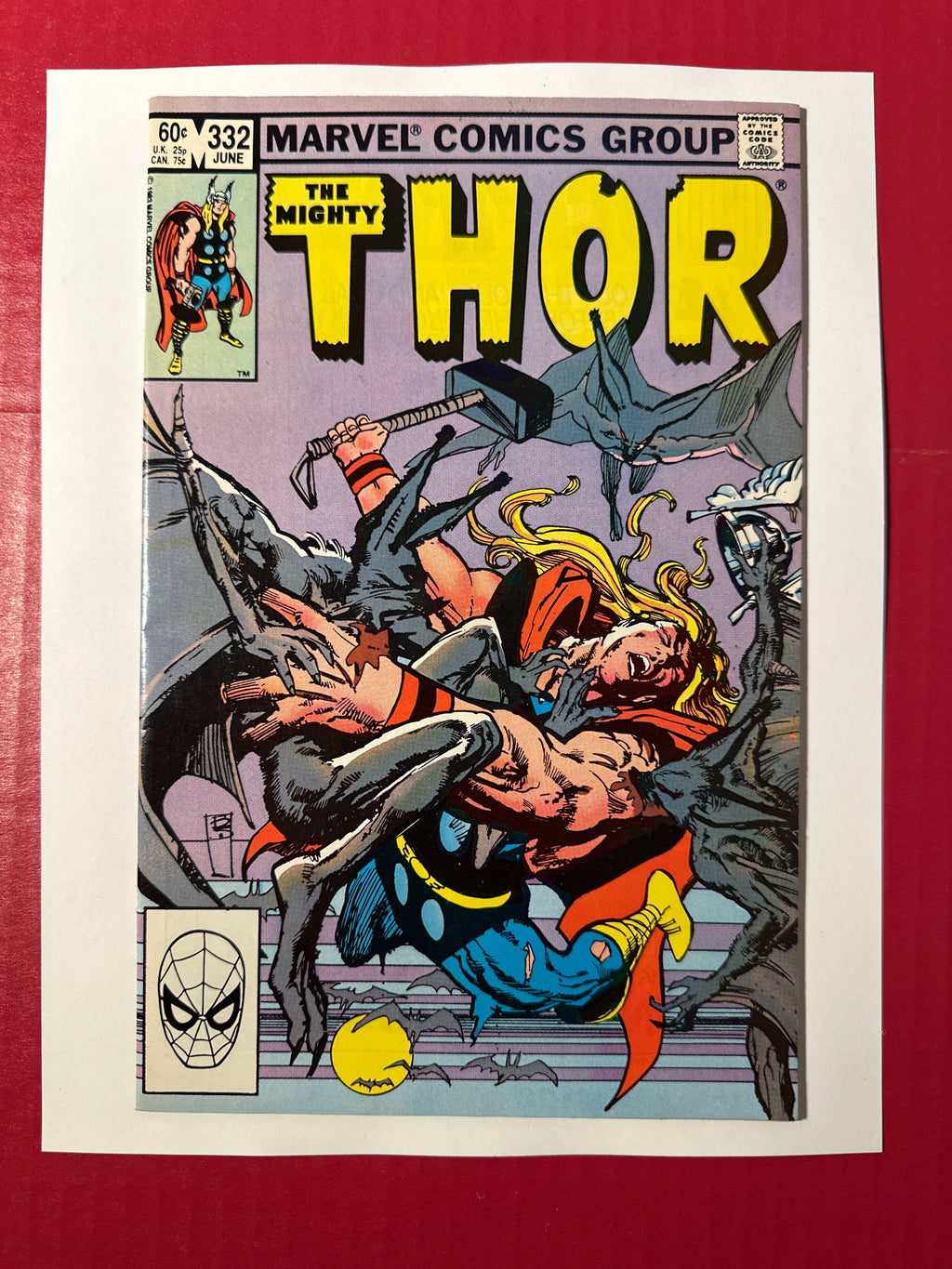 Thor, Vol. 1 #332 (Marvel Comics 1983) Direct Edition by Ugly Monkey Comics