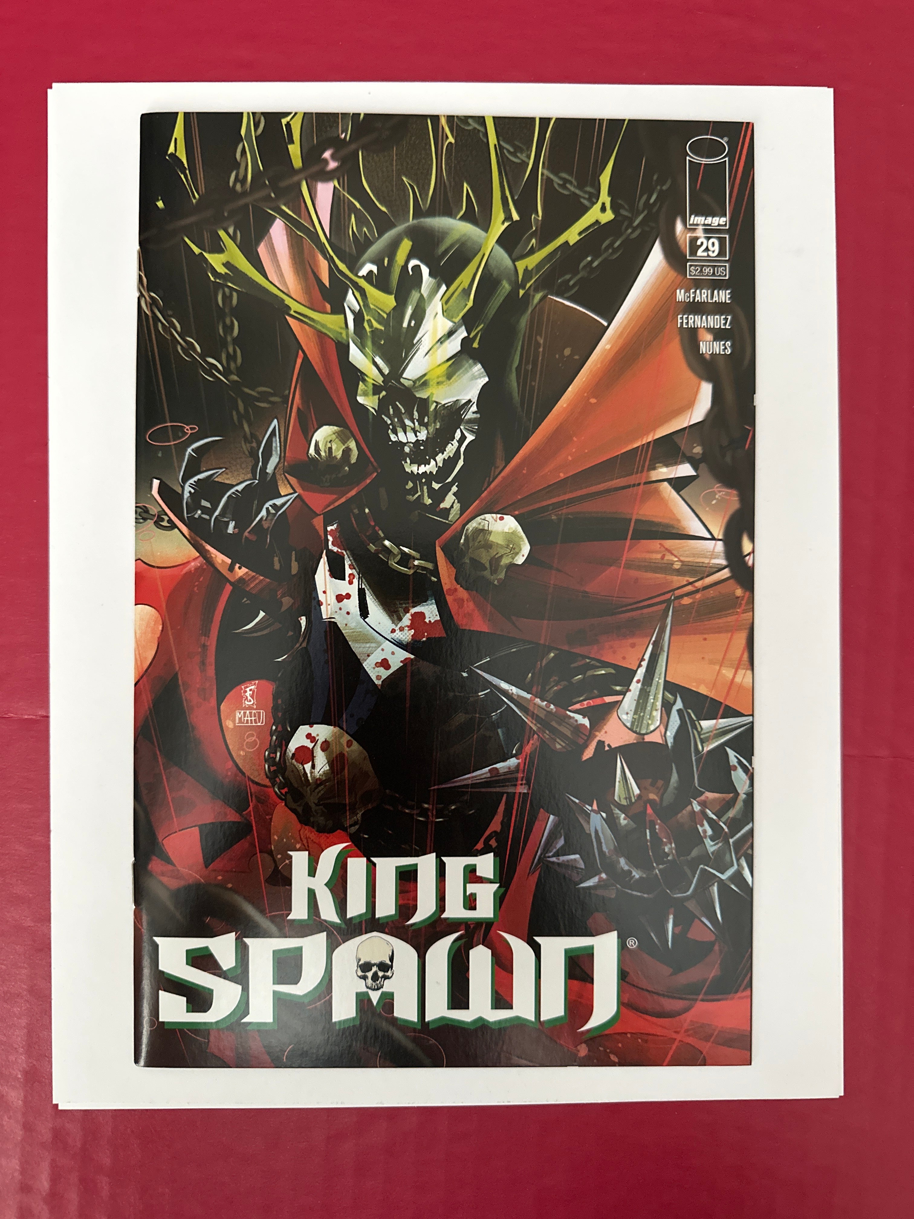 King Spawn #29A (2024) by Ugly Monkey Comics