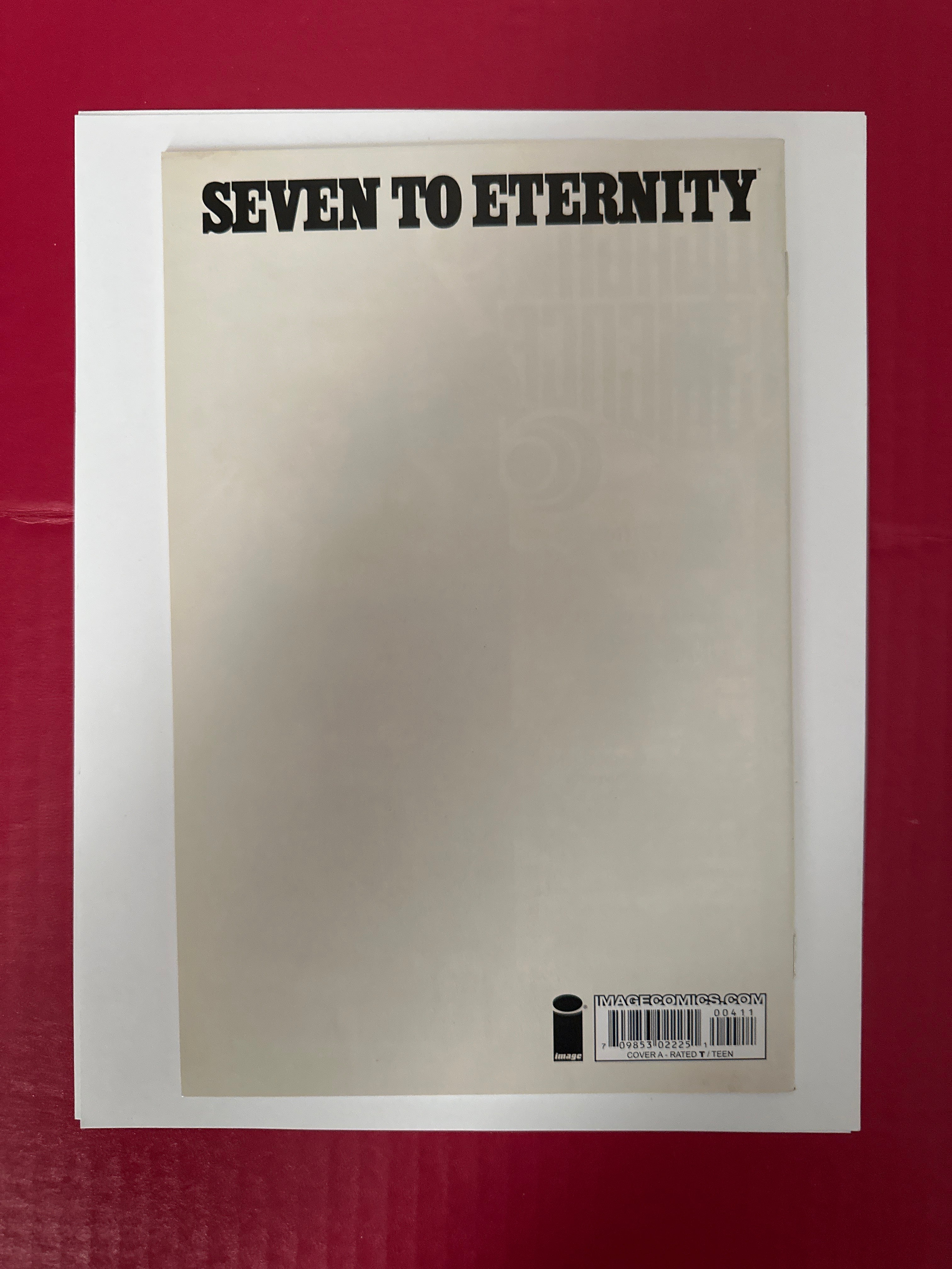 Seven To Eternity #4A (Image Comics 2016) by Ugly Monkey Comics