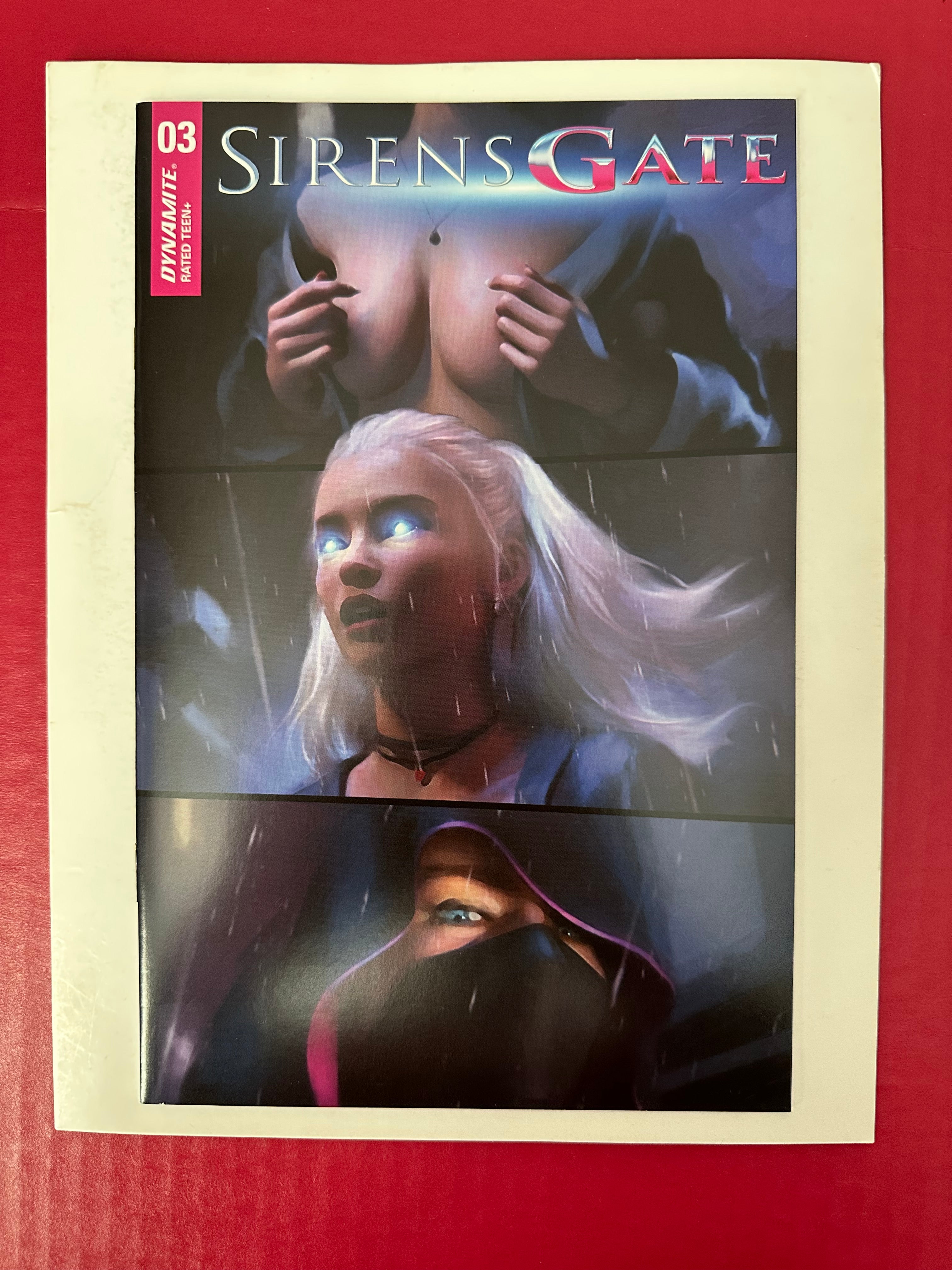 Sirens Gate #3 (2023) Shannon Maer Horizontal Panels Variant by Ugly Monkey Comics