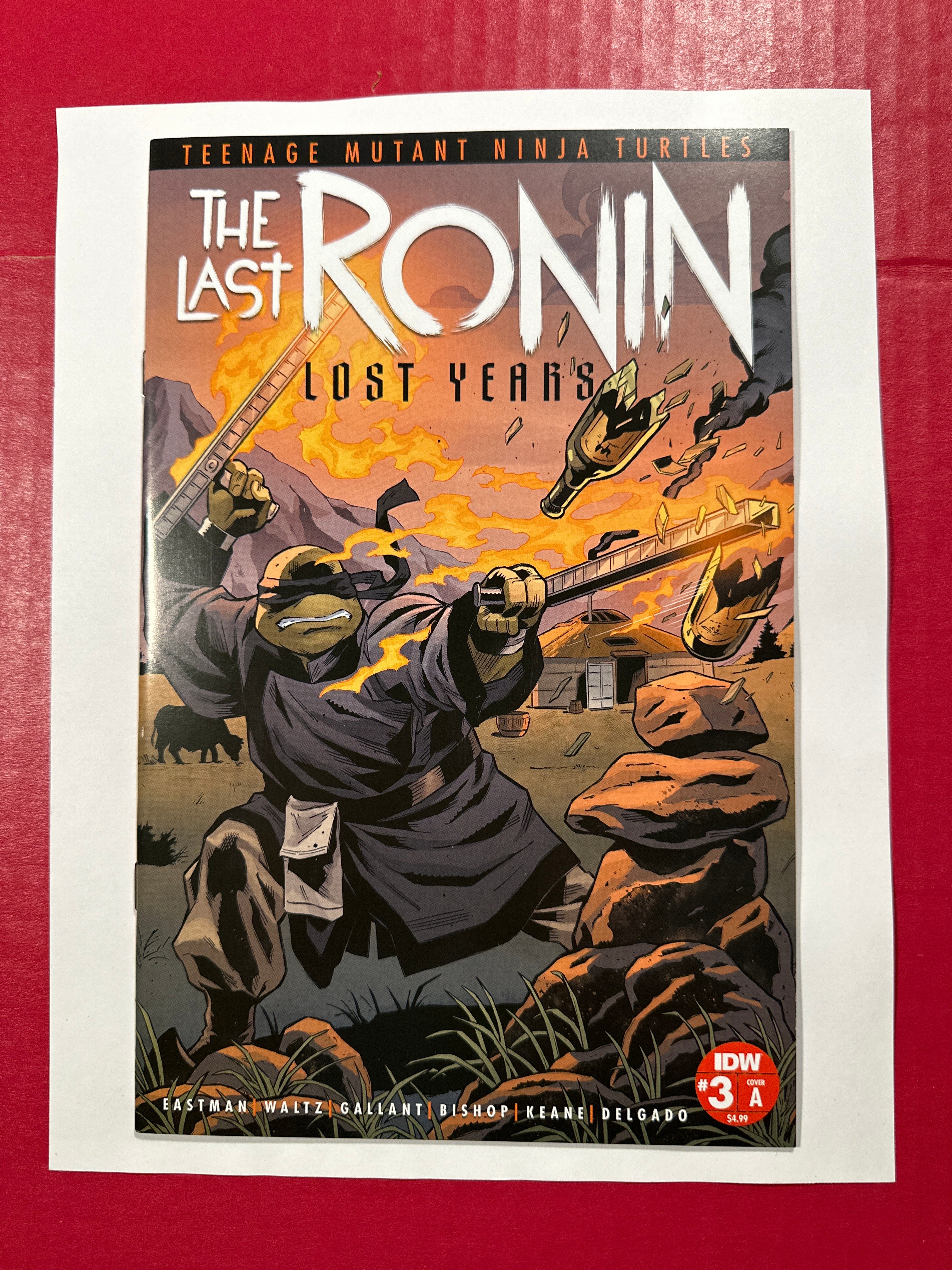 TMNT: The Last Ronin - The Lost Years #3A (IDW Publishing 2023) by Ugly Monkey Comics