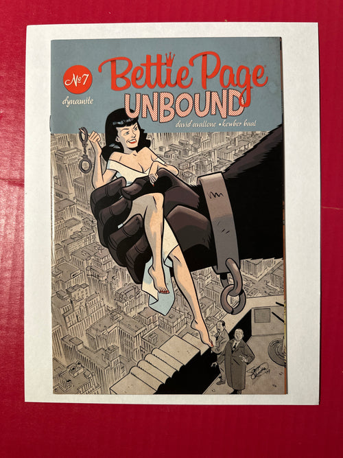Bettie Page: Unbound #7B (Dynamite Entertainment 2019) by Ugly Monkey Comics