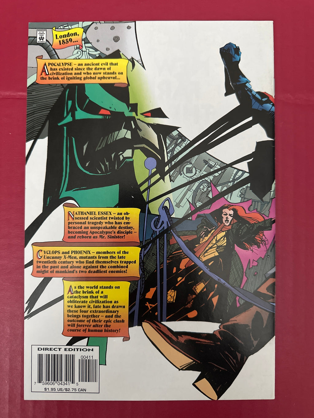 Further Adventures of Cyclops & Phoenix #4 (Marvel Comics 1996) by Ugly Monkey Comics