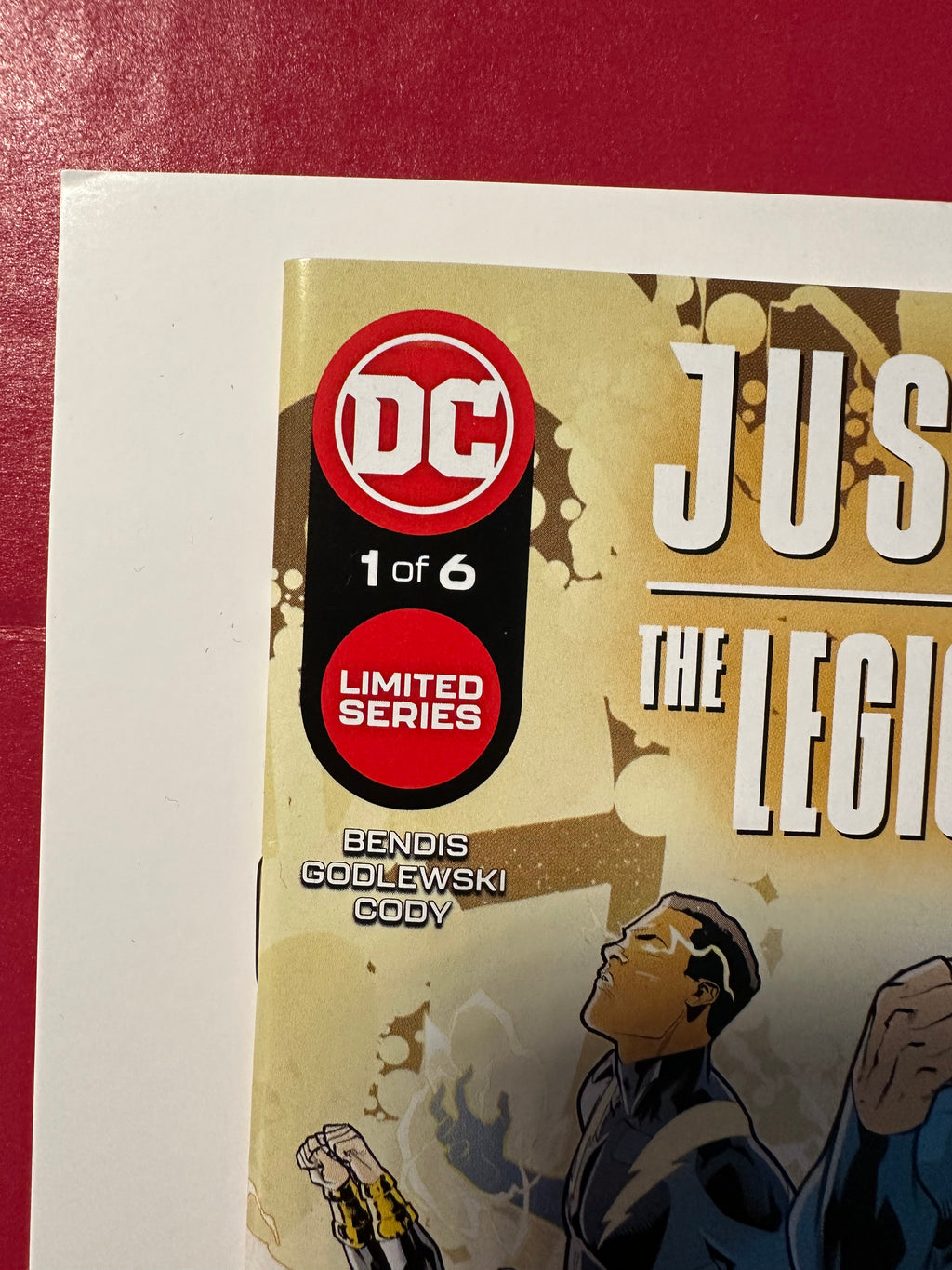 Justice League vs. The Legion of Super-Heroes #1 (2022) Double Signed by Ugly Monkey Comics