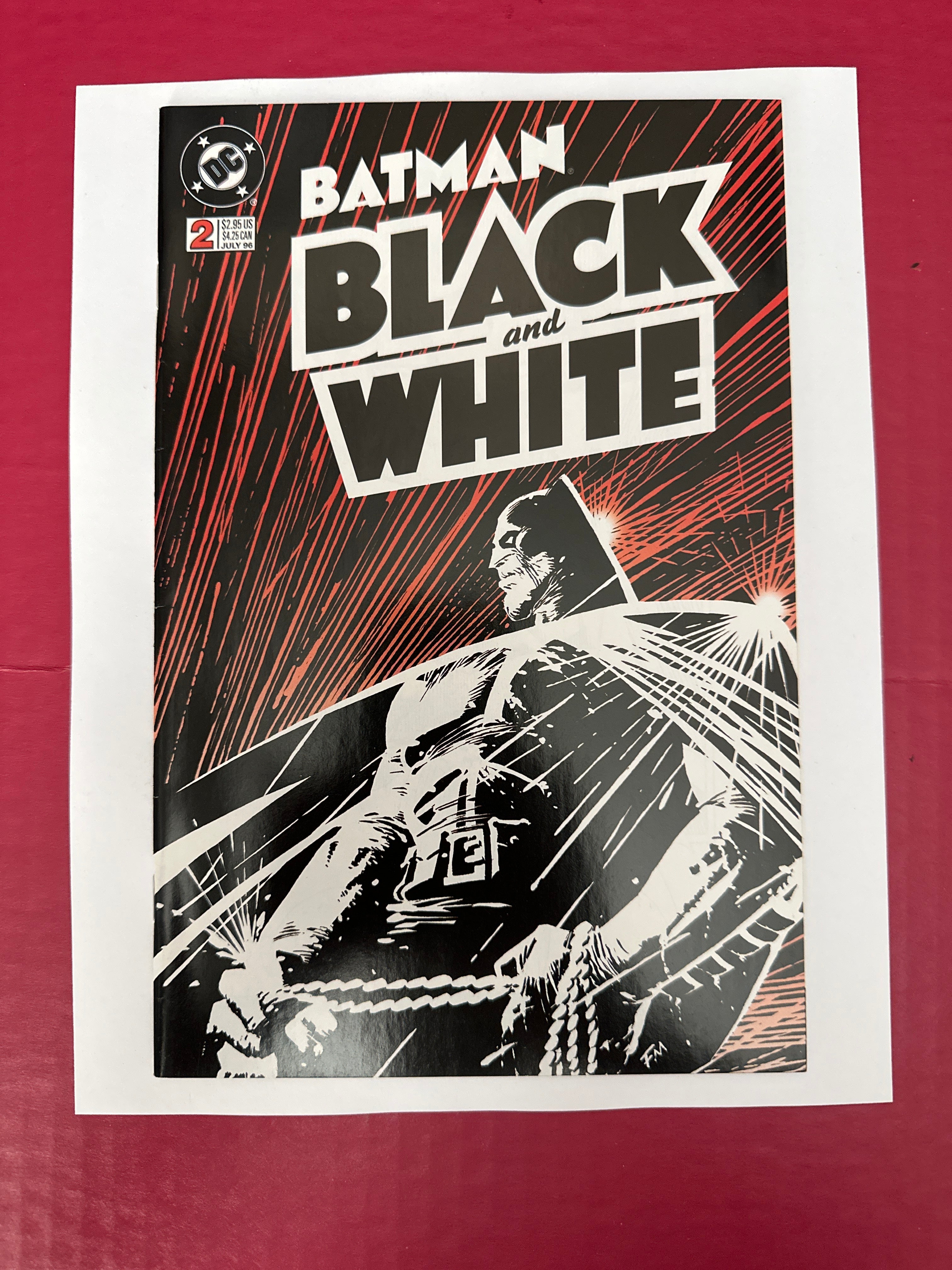 Batman: Black & White, Vol. 1 #2A (DC Comics 1996) by Ugly Monkey Comics