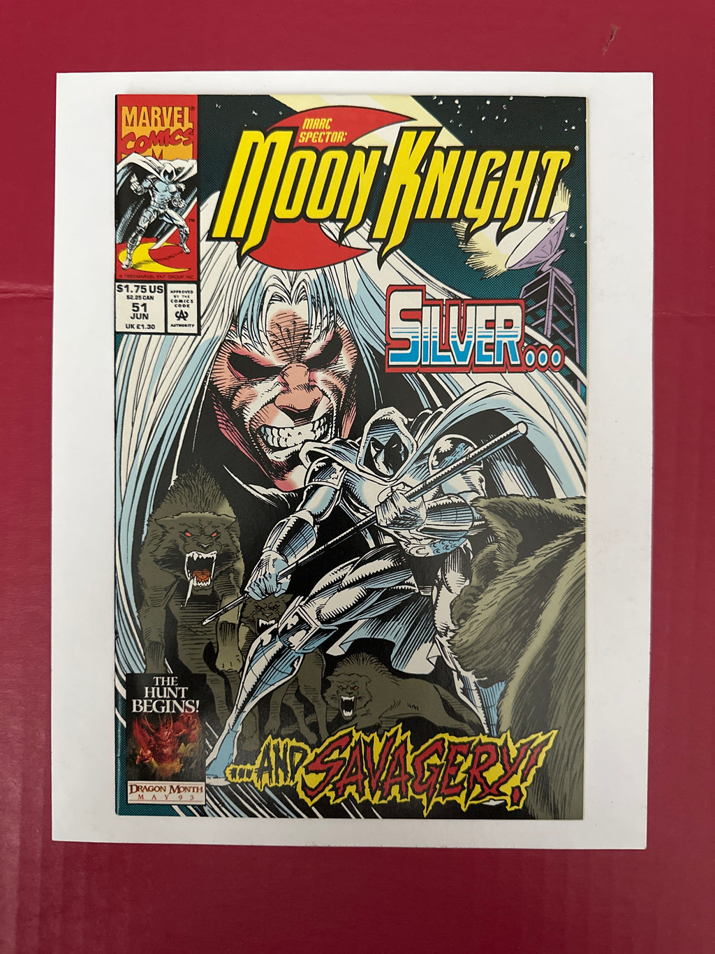 Marc Spector: Moon Knight #51 (Marvel Comics 1993) by Ugly Monkey Comics