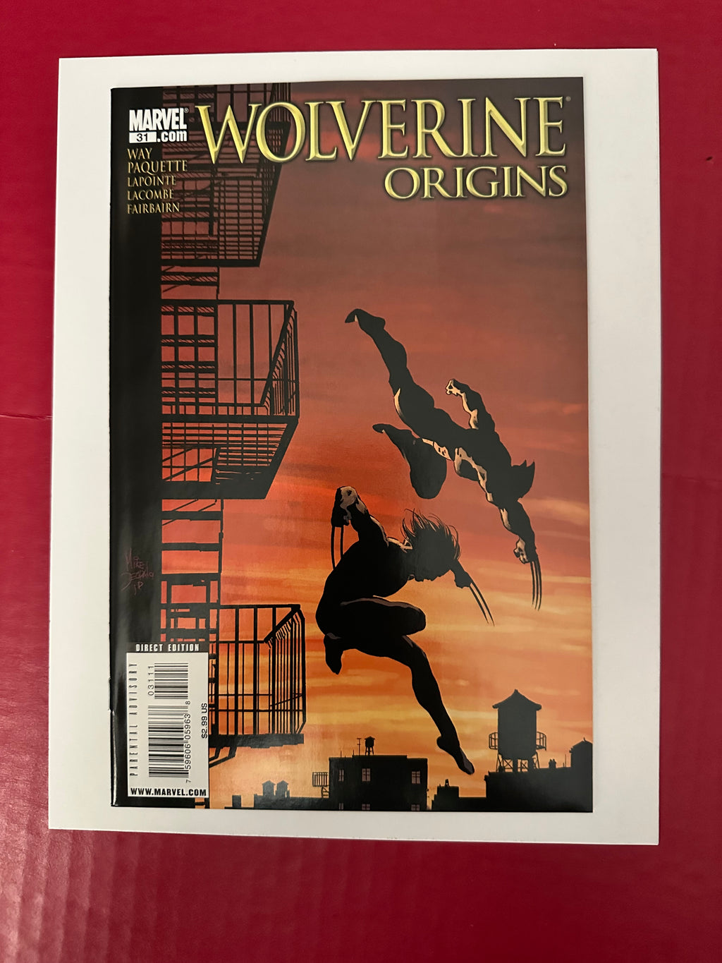 Wolverine: Origins #31A (2008) by Ugly Monkey Comics