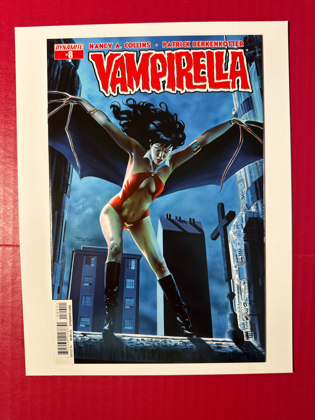 Vampirella, Vol. 2 #8 (Dynamite Entertainment 2015) Mike Mayhew Regular by Ugly Monkey Comics
