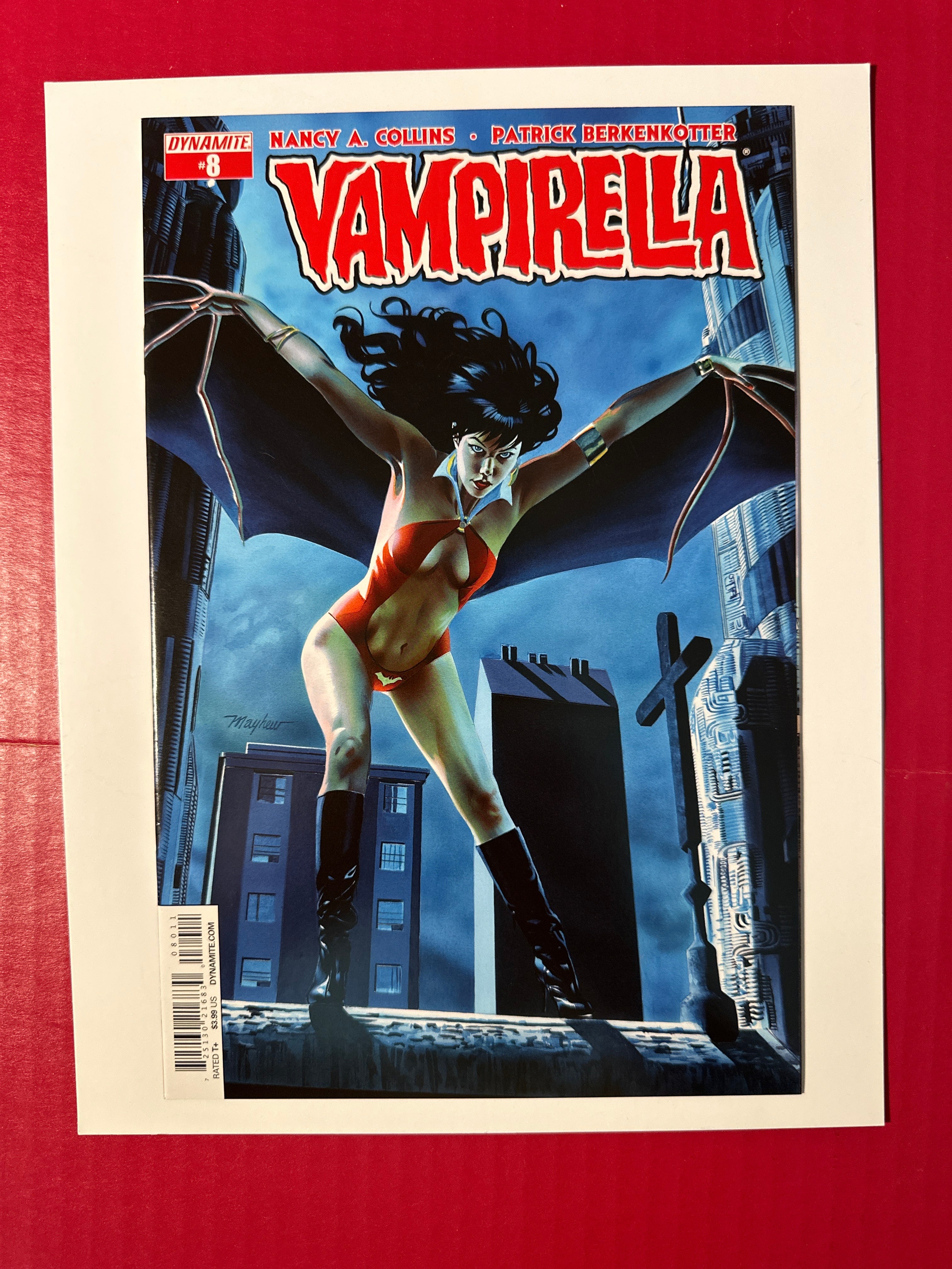 Vampirella, Vol. 2 #8 (Dynamite Entertainment 2015) Mike Mayhew Regular by Ugly Monkey Comics