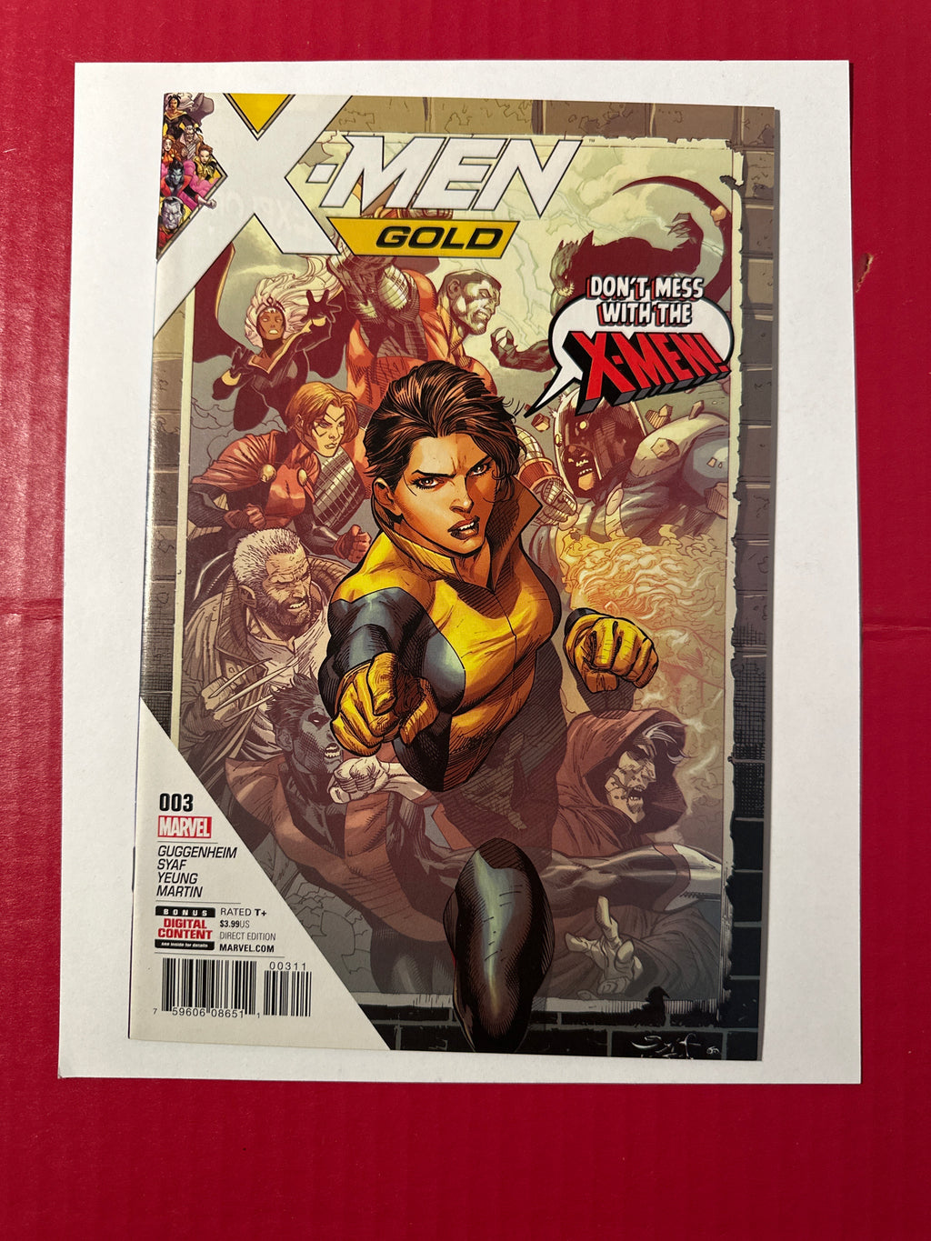 X-Men: Gold, Vol. 2 #3A (Marvel Comics 2017) Ardian Syaf Regular by Ugly Monkey Comics