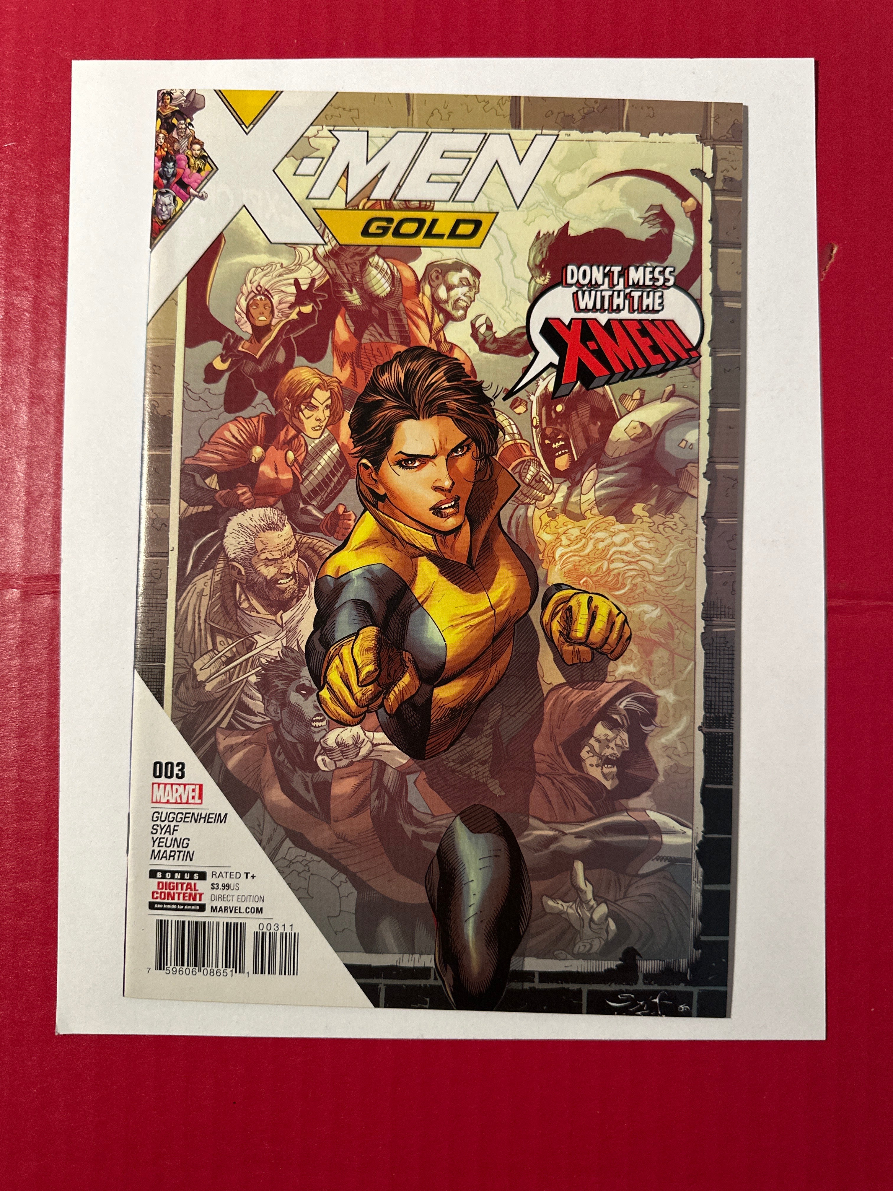 X-Men: Gold, Vol. 2 #3A (Marvel Comics 2017) Ardian Syaf Regular by Ugly Monkey Comics