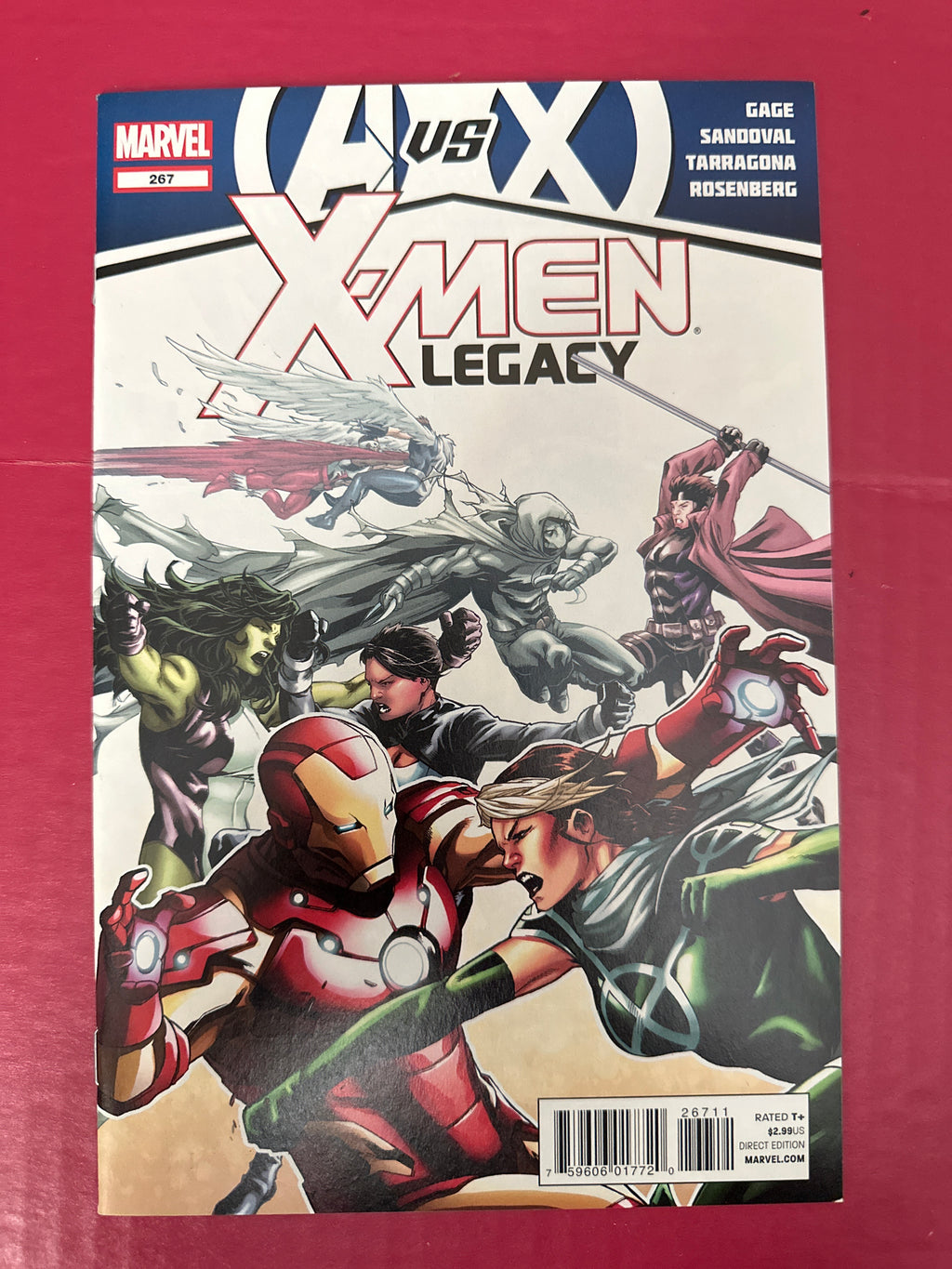 X-Men: Legacy, Vol. 1 #267 (Marvel Comics 2012) by Ugly Monkey Comics