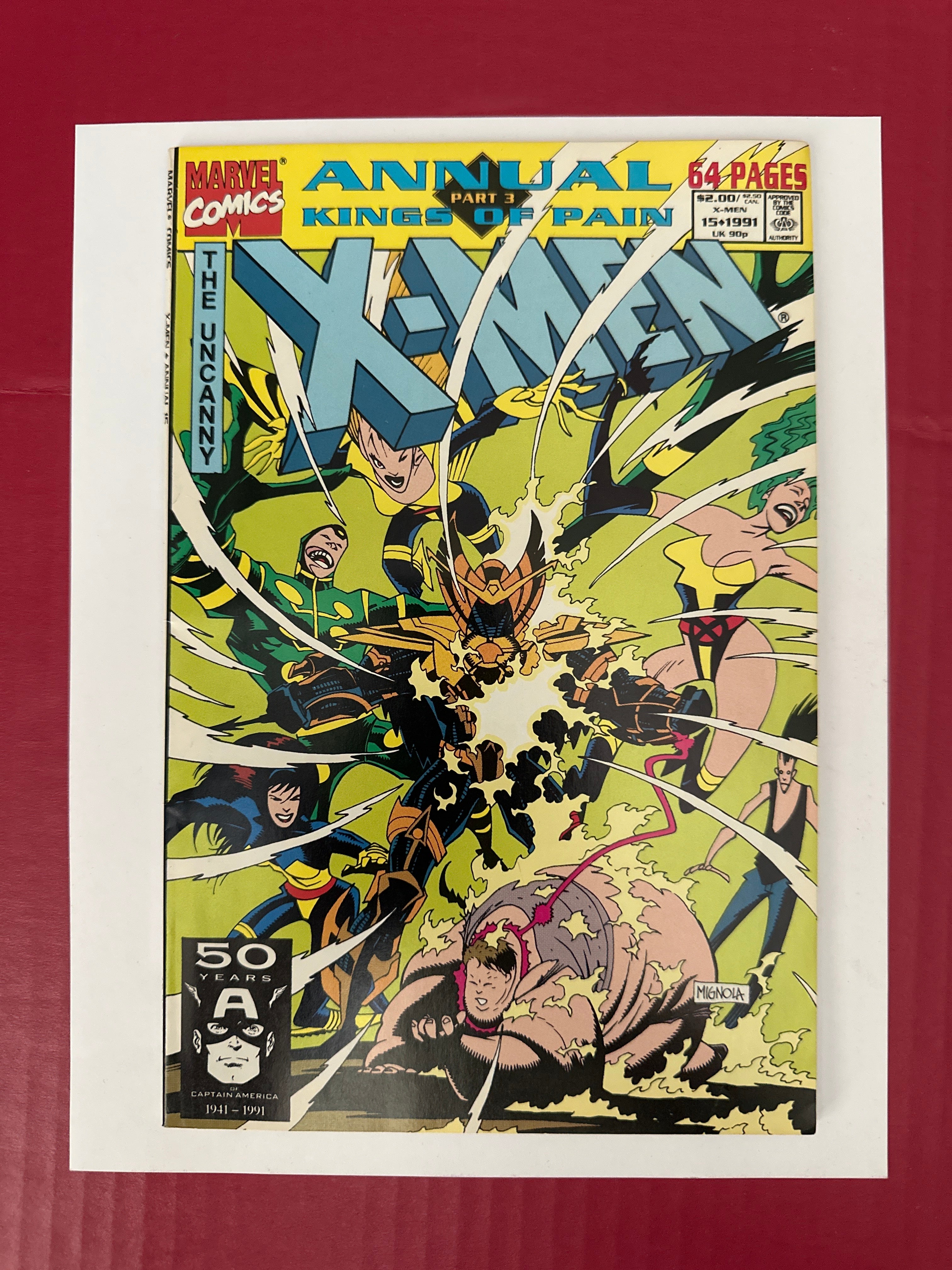The Uncanny X-Men Annual #15 (Marvel Comics 1991) Direct Edition by Ugly Monkey Comics