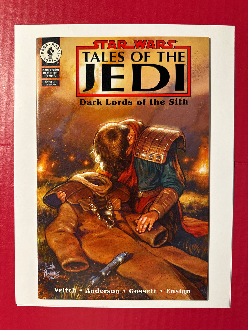 Star Wars Tales of the Jedi Dark Lords of the Sith 3 Dark Horse Comics 1994 by Ugly Monkey Comics