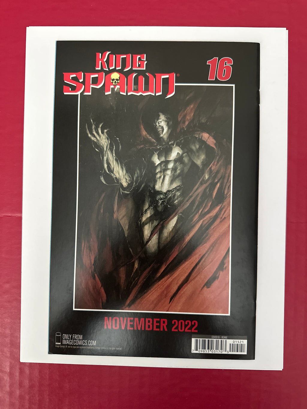 King Spawn #15B (2022) by Ugly Monkey Comics